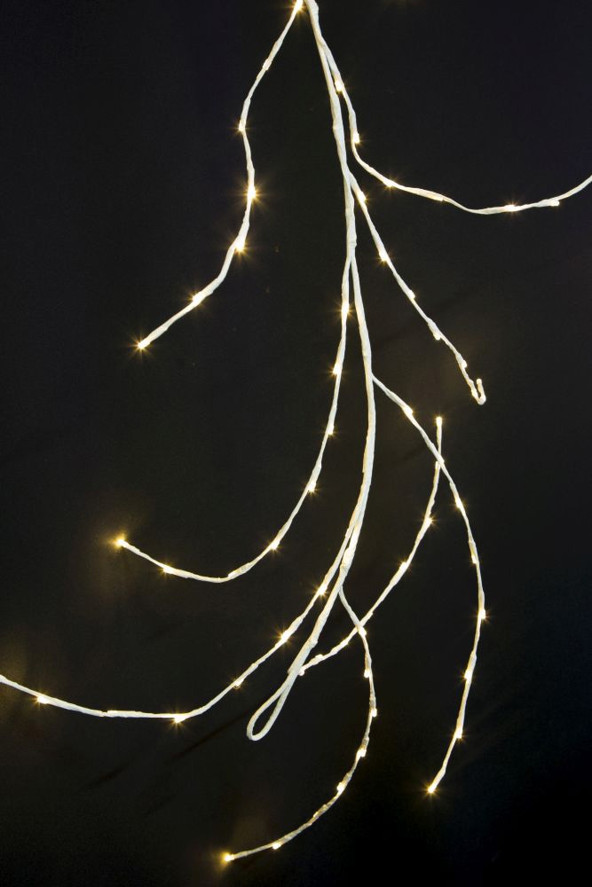 KONSTSMIDE LED-Lichterkette »Weihnachtsdeko aussen«, variabel als Lichterkranz/Lichtergirlande, weiß, 240 warm weiße Dioden