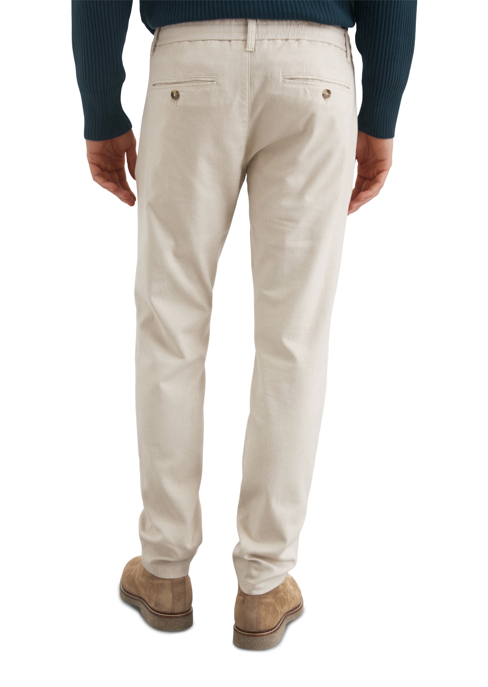 Marc O'Polo Chinohose »mit Bundfalten-Details«