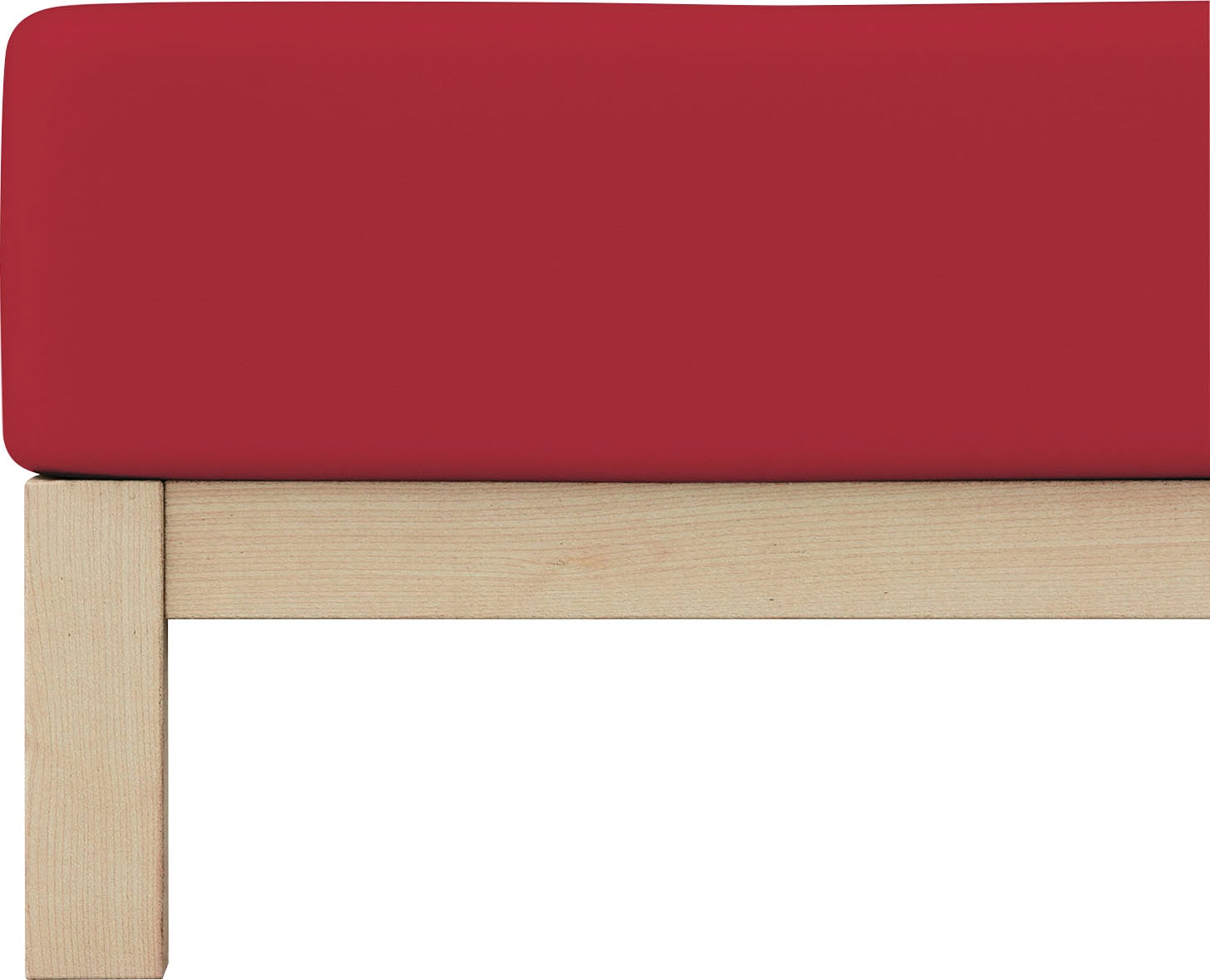 Schlafgut Spannbettlaken »Pure«, (1 St.), nachhaltige Zero Waste Verpackung