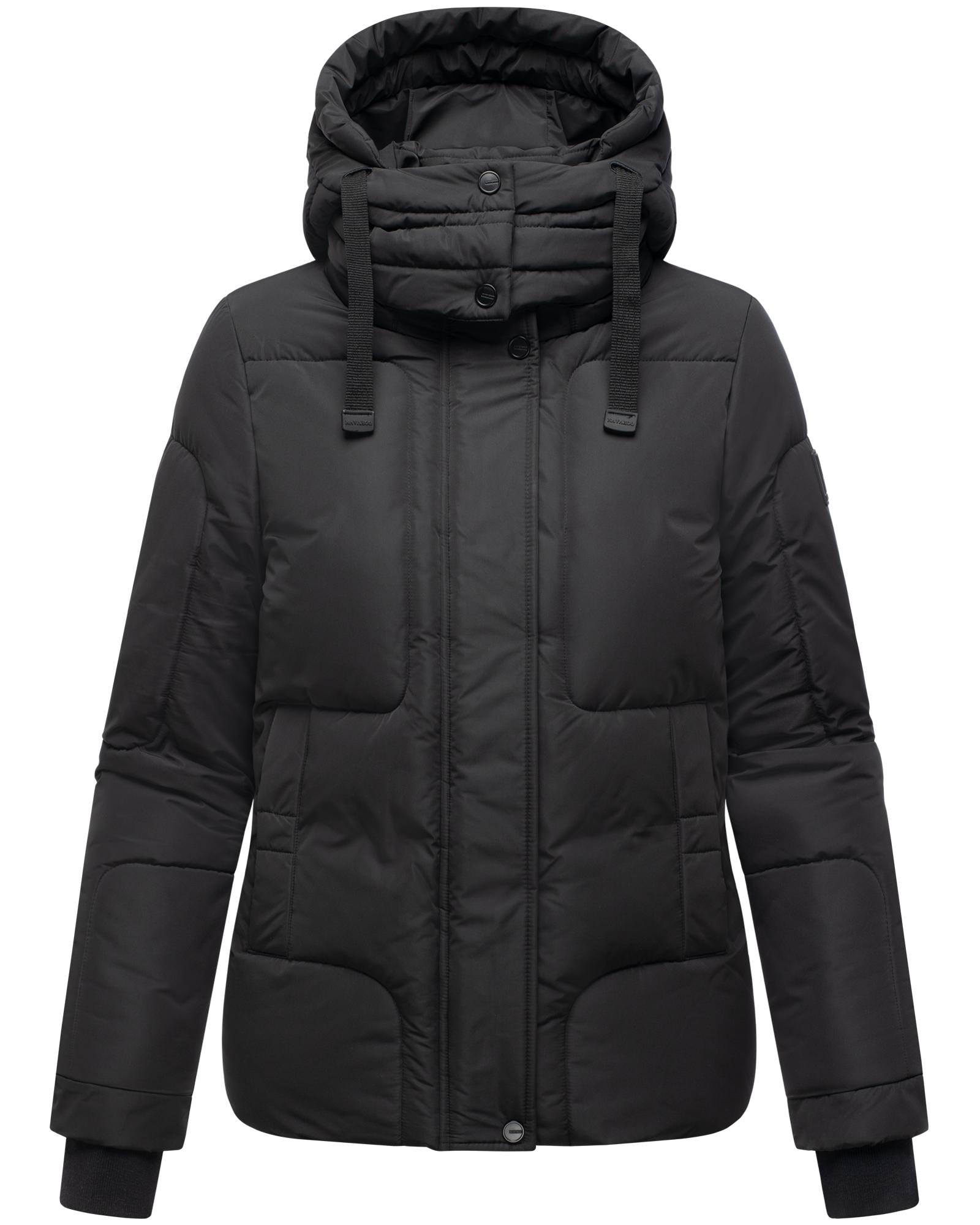 Navahoo Steppjacke "Zauberlicht 14" mit Kapuze Winterjacke mit abnehmbarer Kapuze und Fleece-Futter