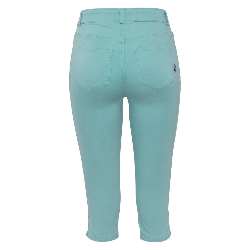 Arizona Caprijeans »Ultra Stretch«, High Waist mit seitlichem Streifen