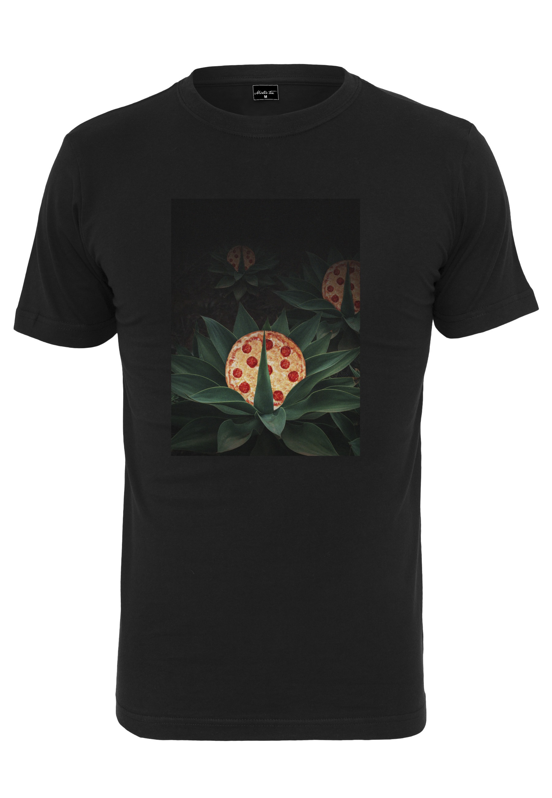 MisterTee T-Shirt "MisterTee Herren Pizza Plant Tee" 1 Stk.