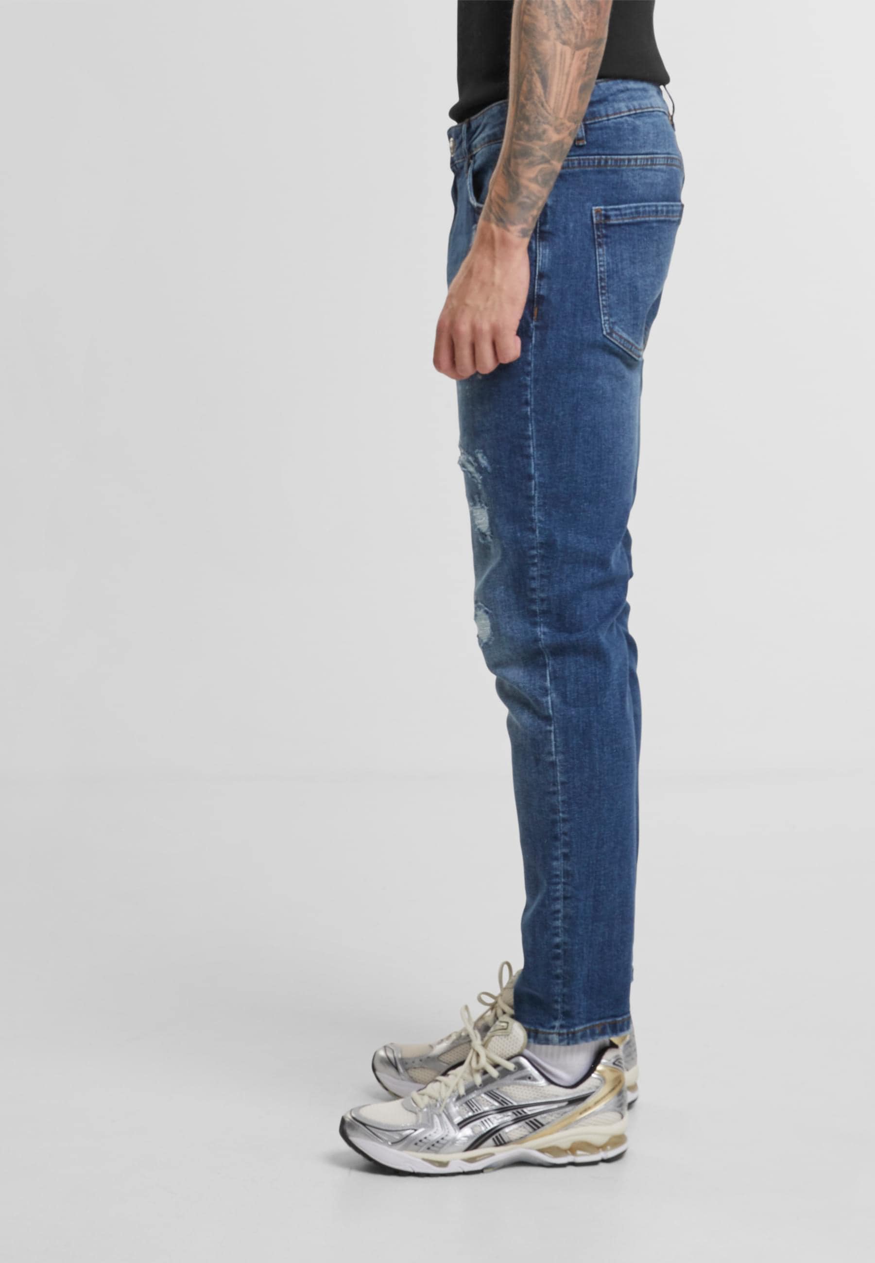 2Y Studios Bequeme Jeans »2Y Studios 2Y FRANCISCO DESTROYED SLIM FIT JEANS«