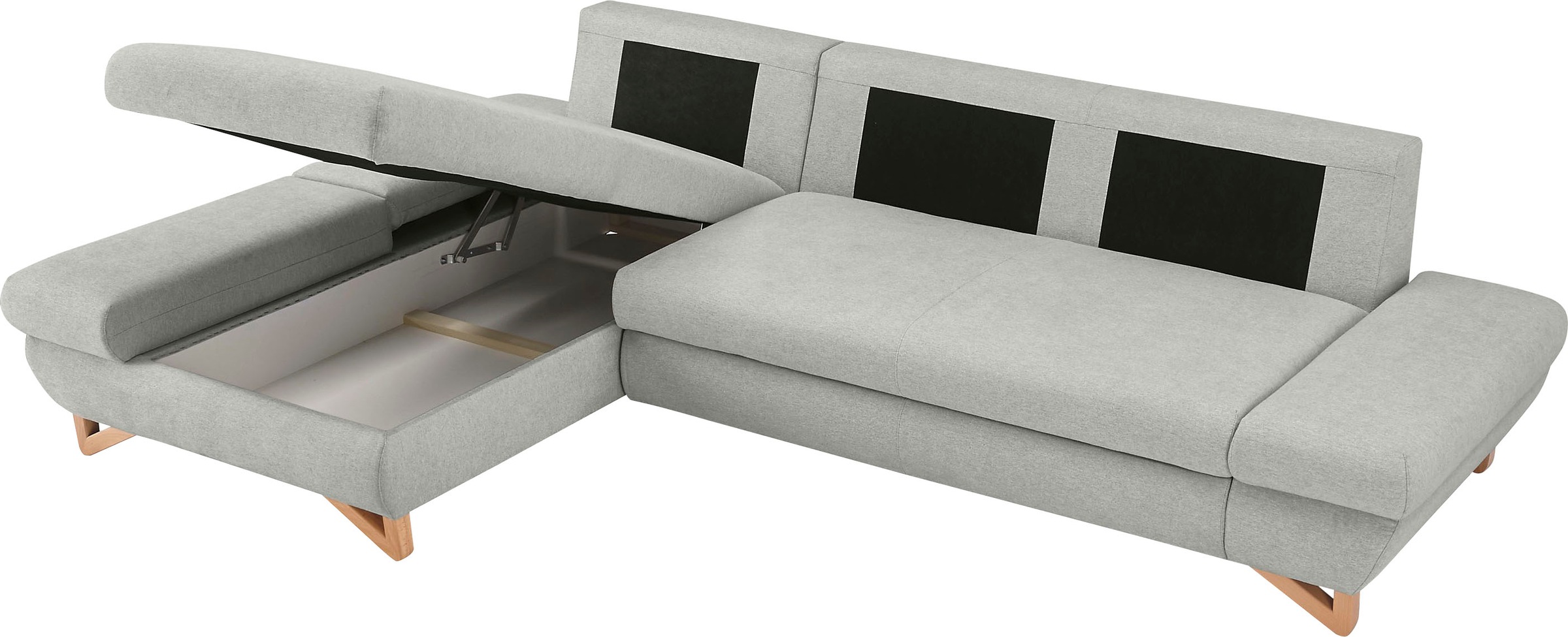 INOSIGN Schlafsofa »City/Giron«, komfortable Bettfunktion (Liegefläche 245 x 138 cm), sowie Bettkasten