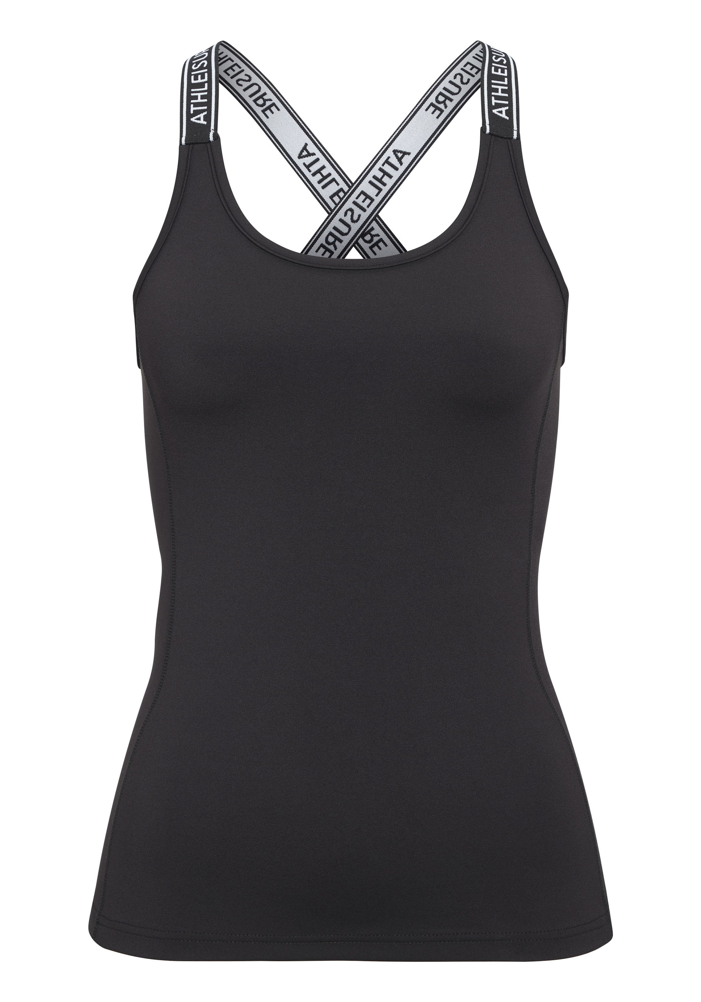 LASCANA ACTIVE Sporttop mit gekreuzten Trägern im Rücken