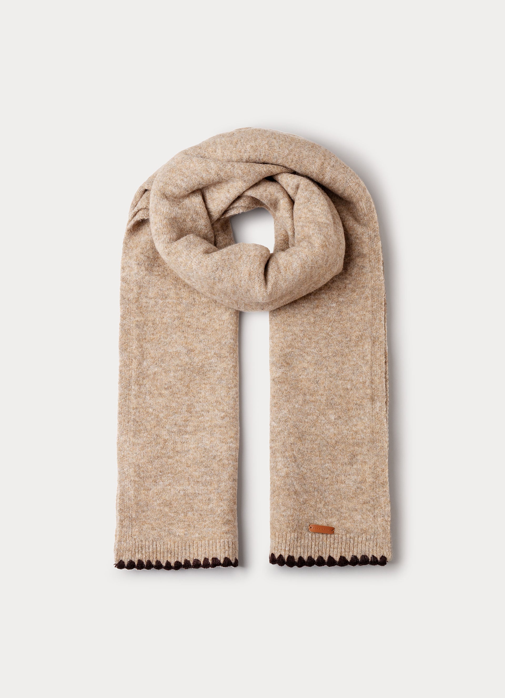 Pepe Jeans Schal "FAINE SCARF" aus fein gestricktem Materialmix