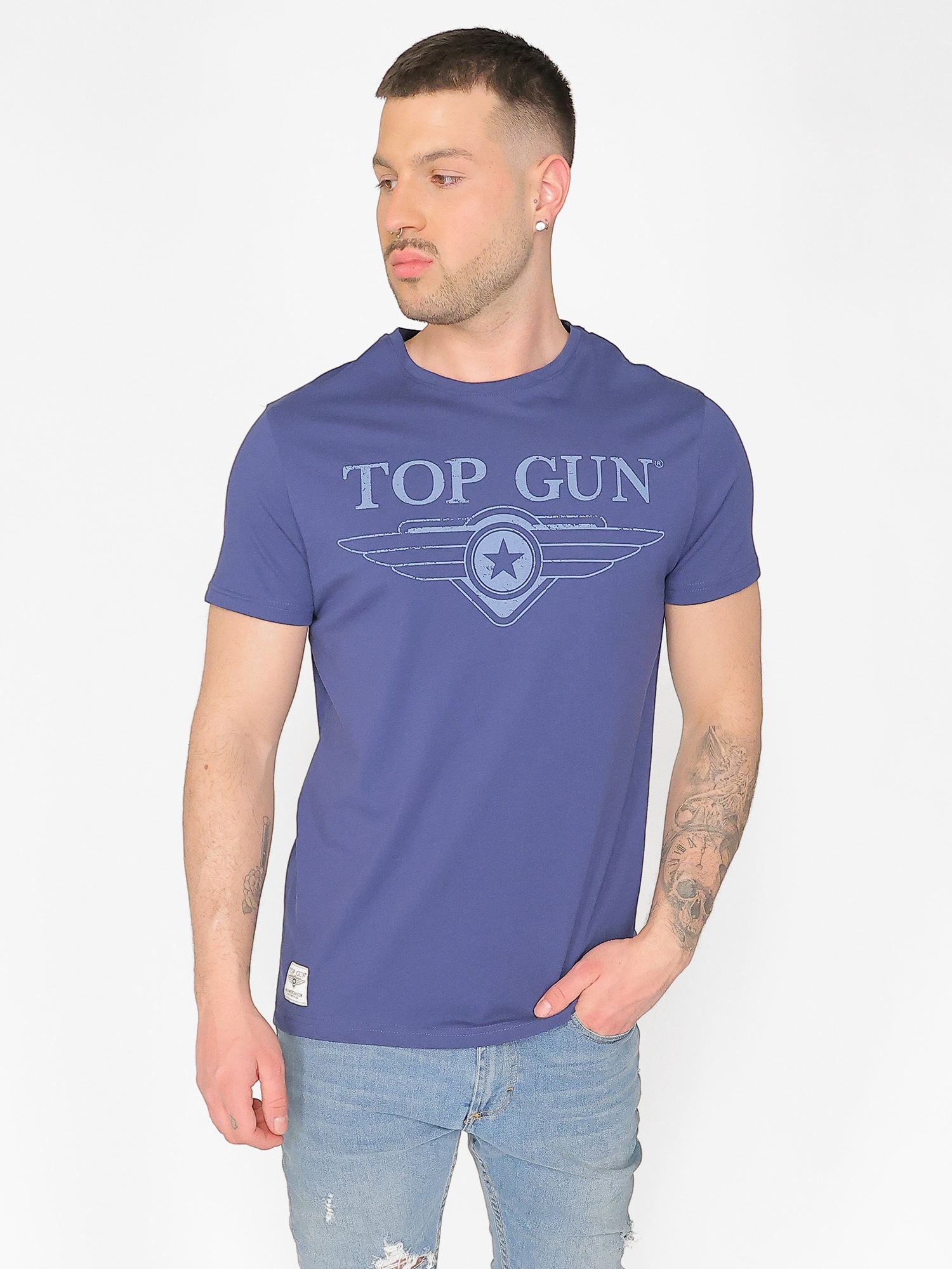 TOP GUN T-Shirt »TG20213038« kaufen ▷ | BAUR