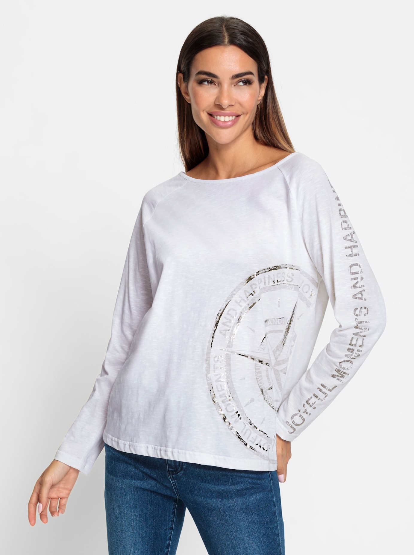 heine Langarmshirt "Shirt" 1 Stk. günstig online kaufen