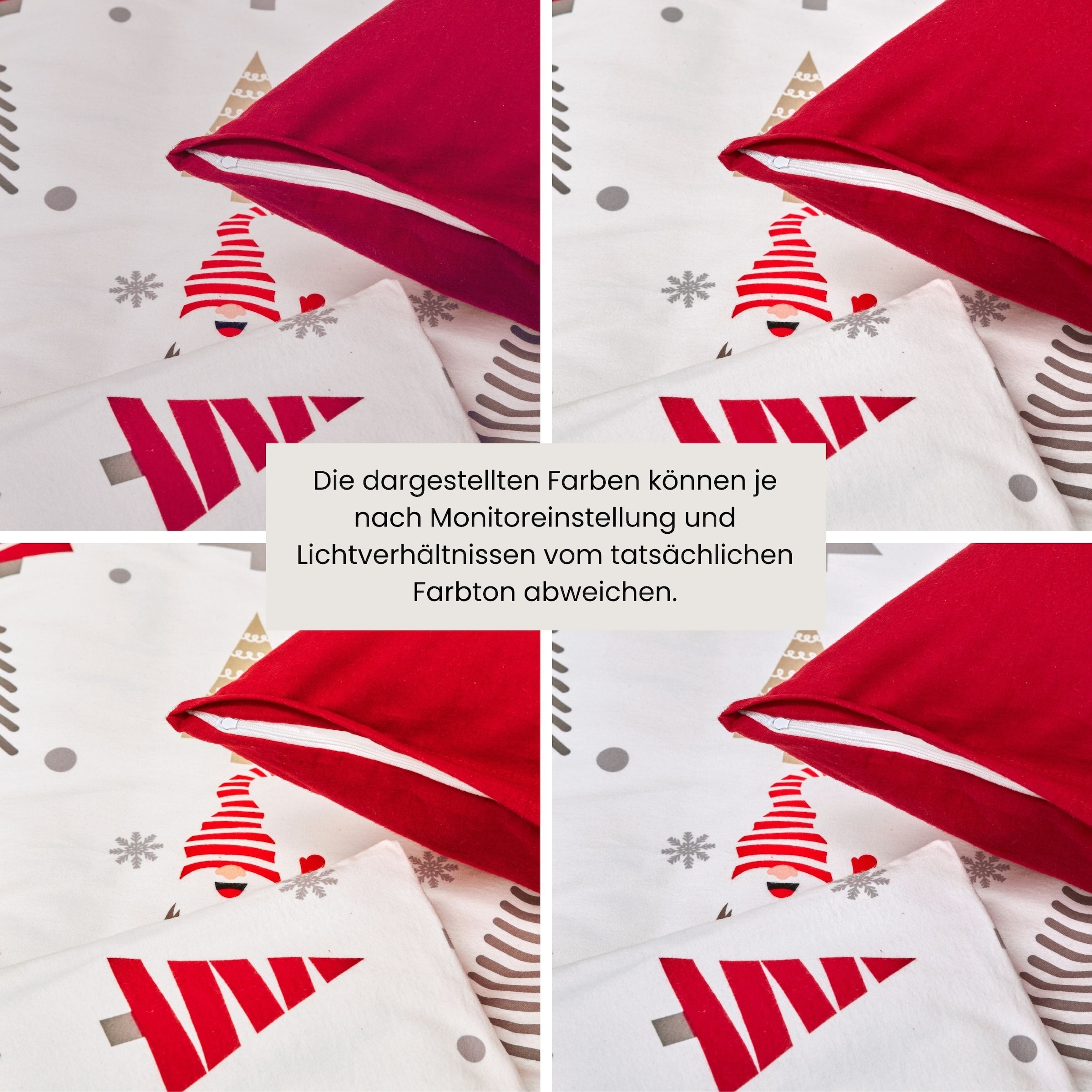 Schiesser Wendebettwäsche »Maren aus weicher Baumwolle mit niedlichen Wichteln« 2 Stk. OEKO-TEX® MADE IN GREEN