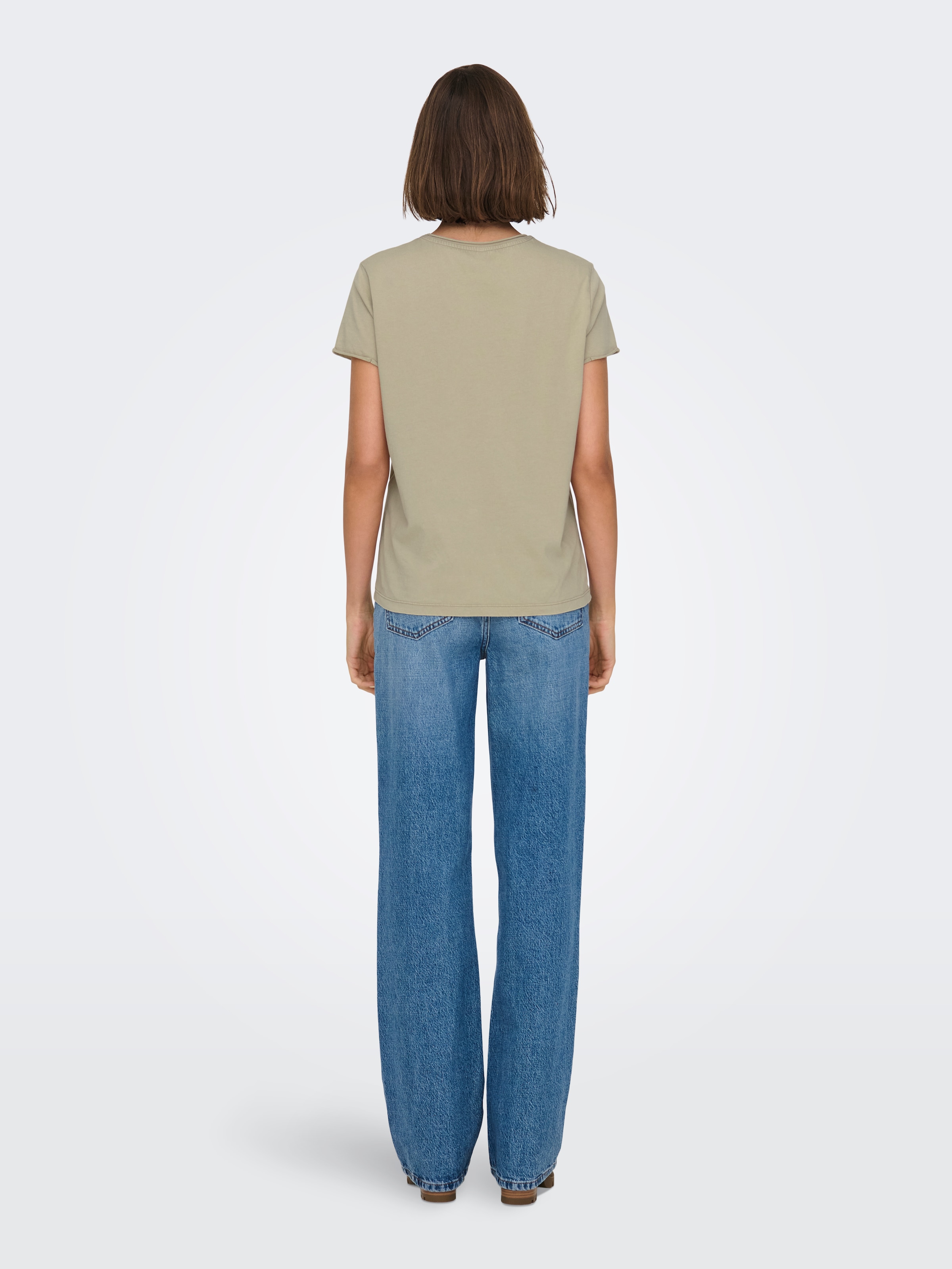 ONLY Kurzarmshirt »ONLLUCY LIFE S/S EYE TOP BOX JRS«