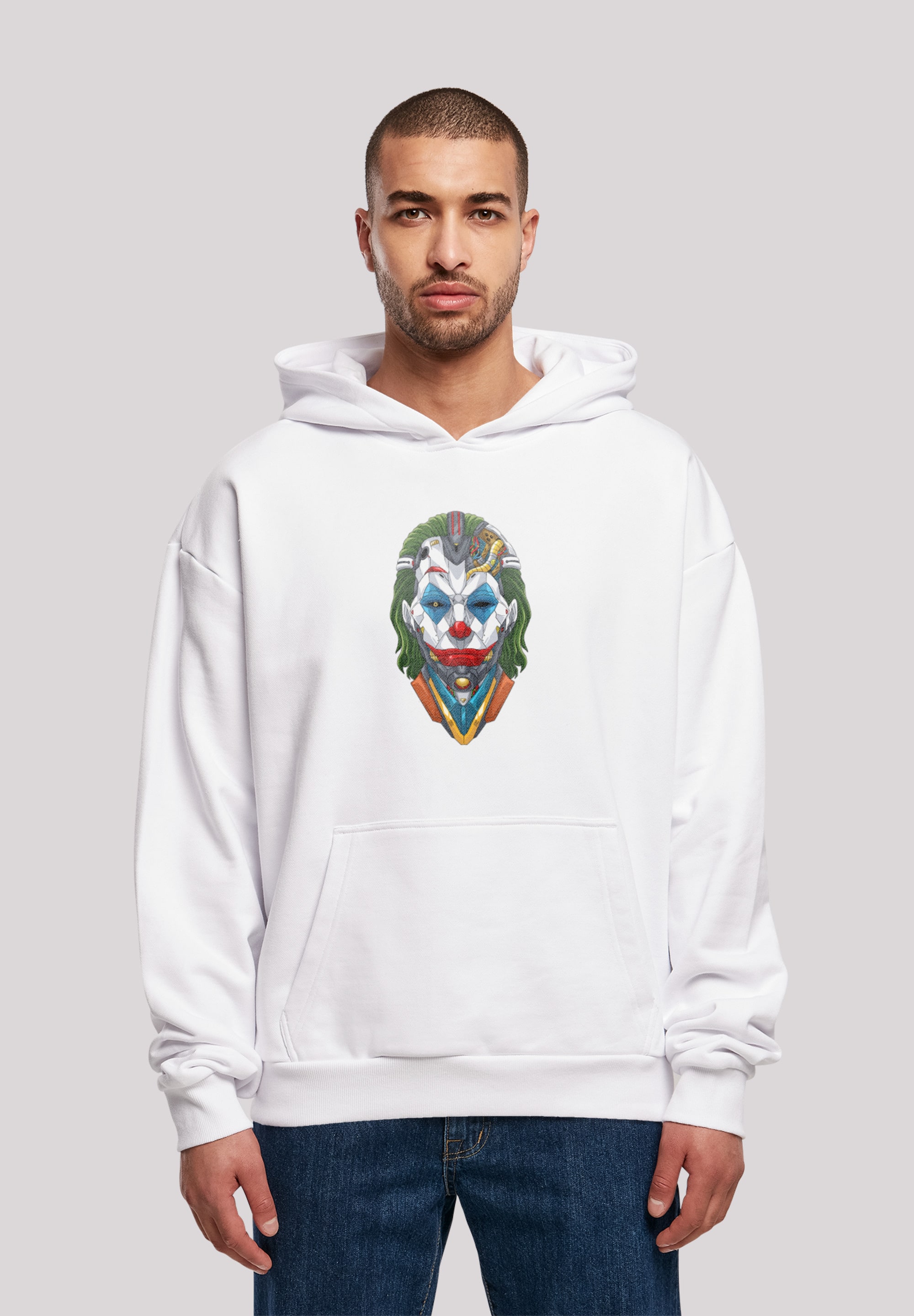 F4NT4STIC Kapuzenpullover "Cyberpunk Joker CYBERPUNK STYLES", Print