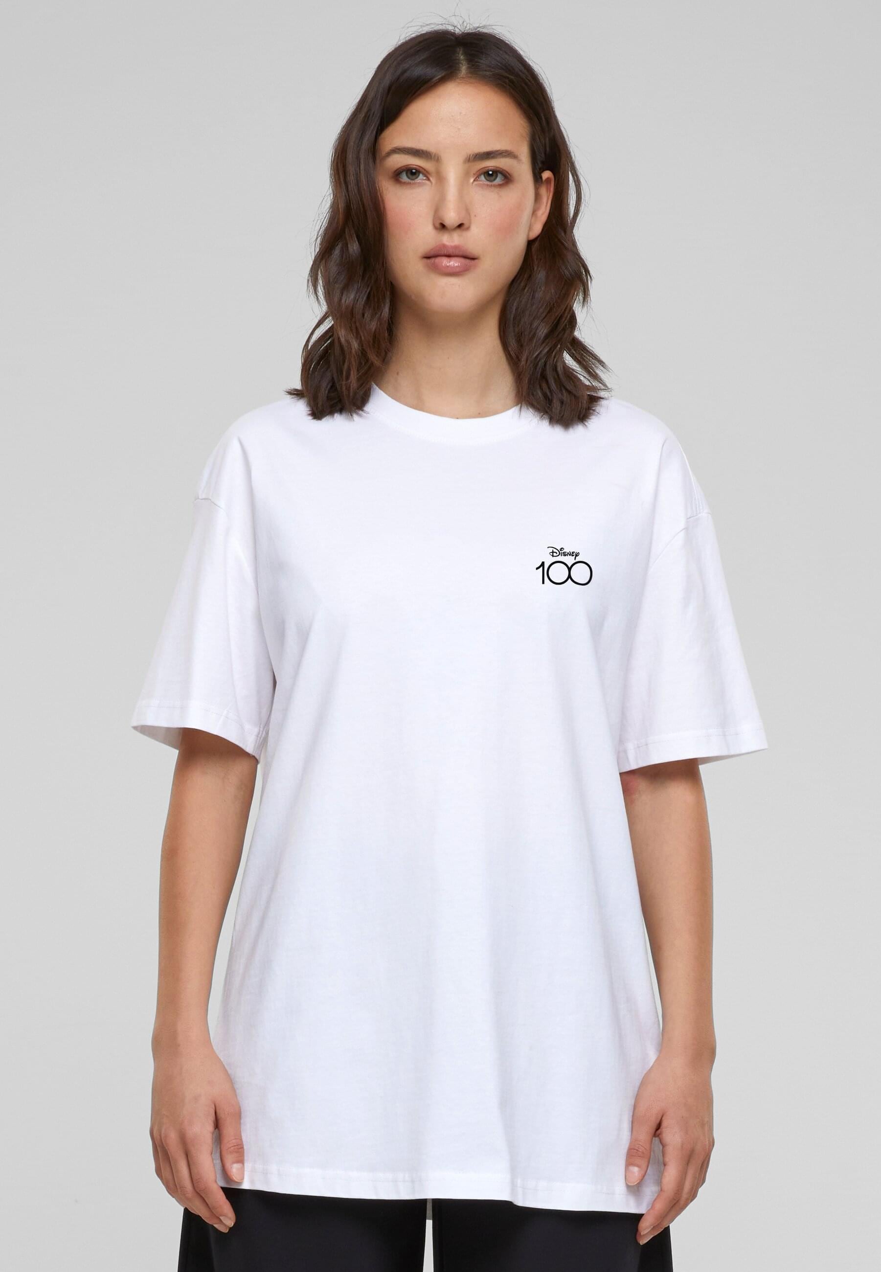 Merchcode T-Shirt »Merchcode Damen Ladies Disney 100 Girl Gang Tee«, (1 tlg.)