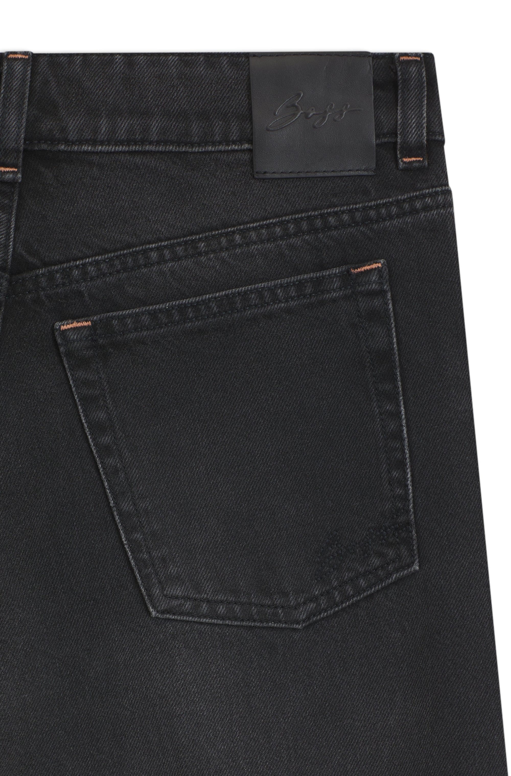 BOSS ORANGE Bootcut-Jeans »GLORIA LR 1.0 Premium Damenmode« mit niedriger Bundhöhe, Baumwoll-Denim