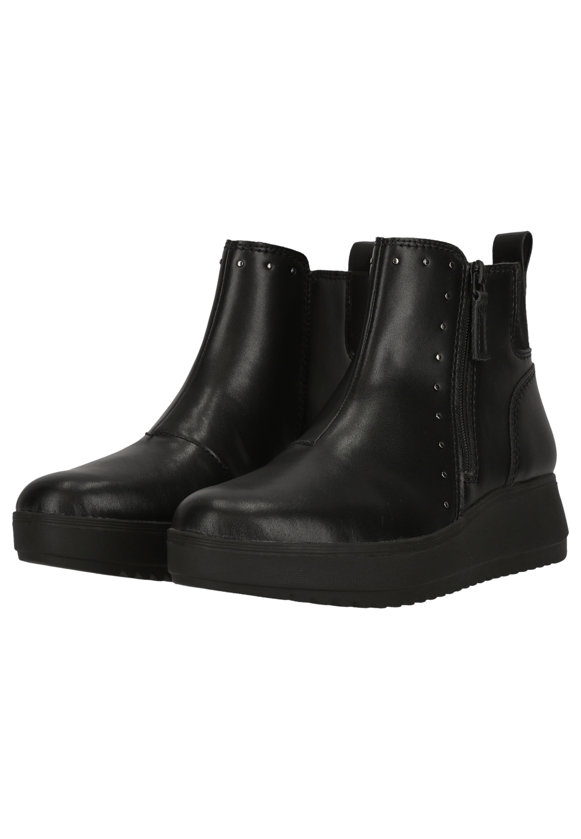 Clarks Stiefel »Zylah Willow«, mit dezenten Nieten-Details