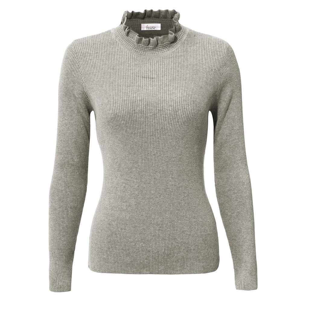 LINEA TESINI by heine Stehkragenpullover »Stehkragen-Pullover«