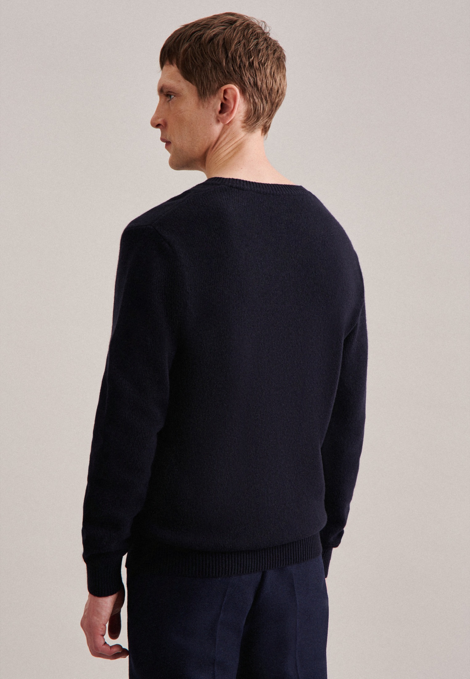 seidensticker "Regular" Langarm Rundhals Uni günstig online kaufen