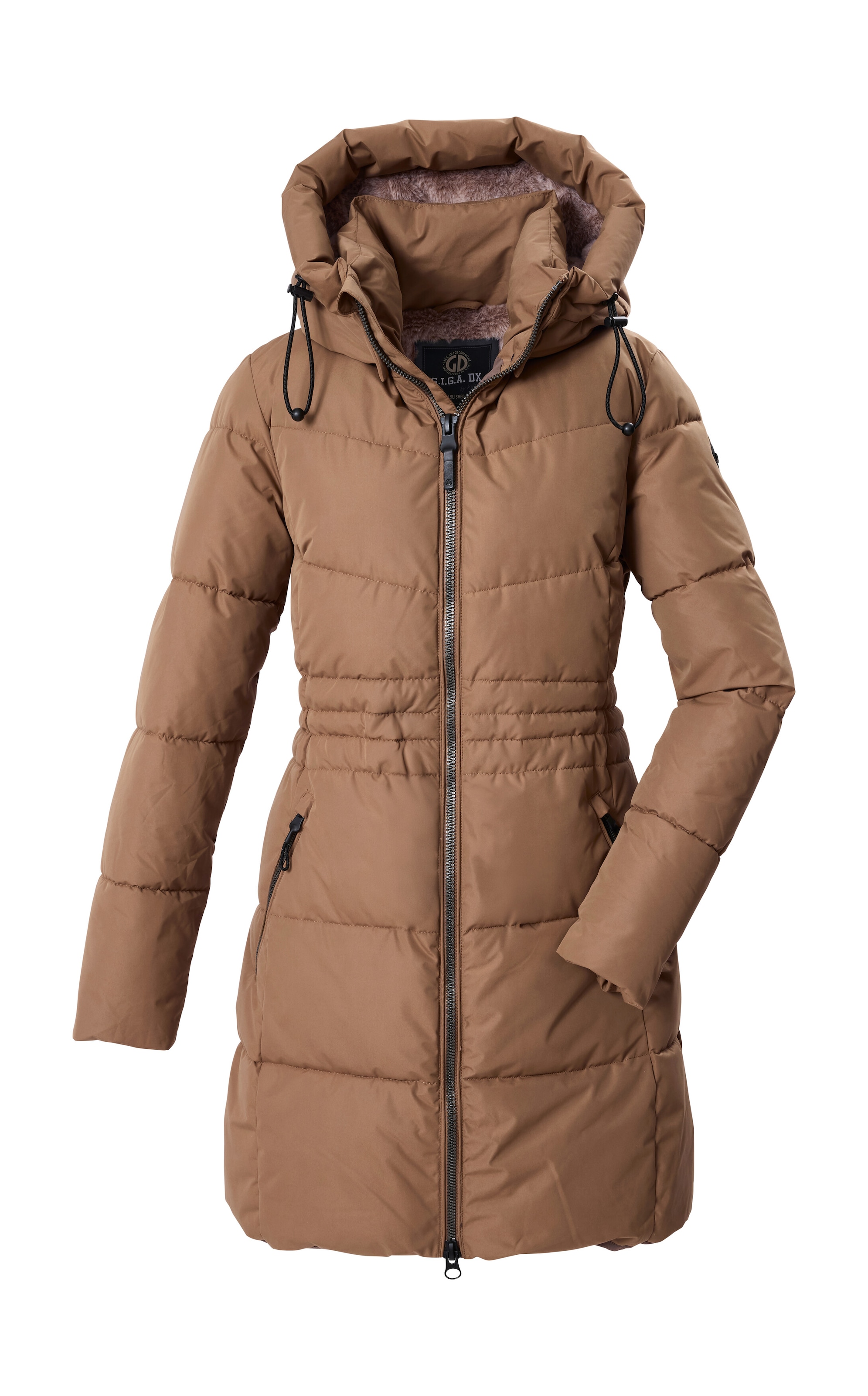 G.I.G.A. DX by killtec Steppmantel "GW 12 WMN QLTD PRK" Schmaler, winddichter Damen Steppparka mit abnehmbarer Kapuze