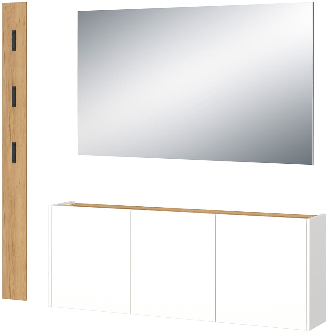 GERMANIA Garderoben-Set "Libbiano", (3 St.), Garderoben-Set bestehend aus M günstig online kaufen