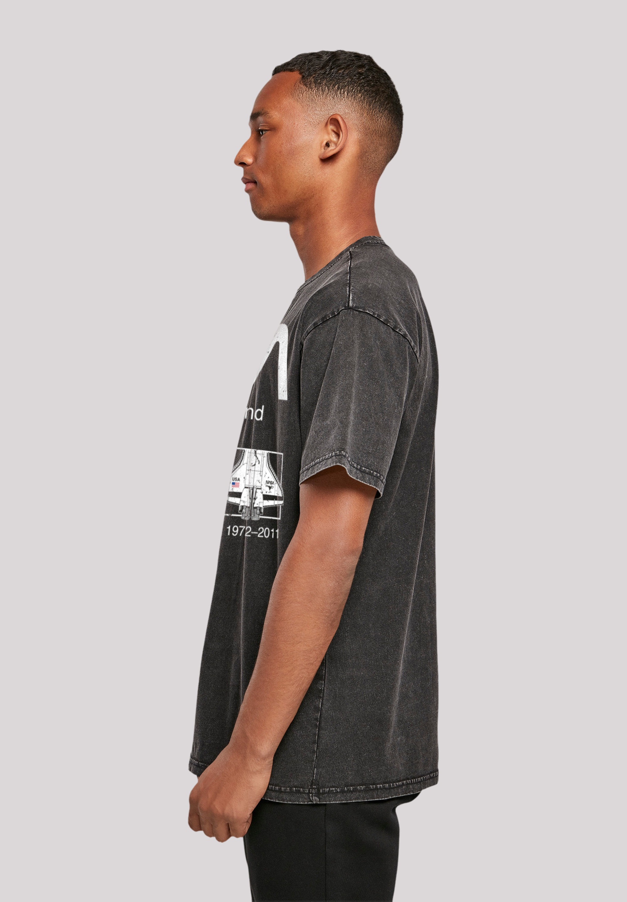 F4NT4STIC T-Shirt »Classic Space Shuttle«, Print