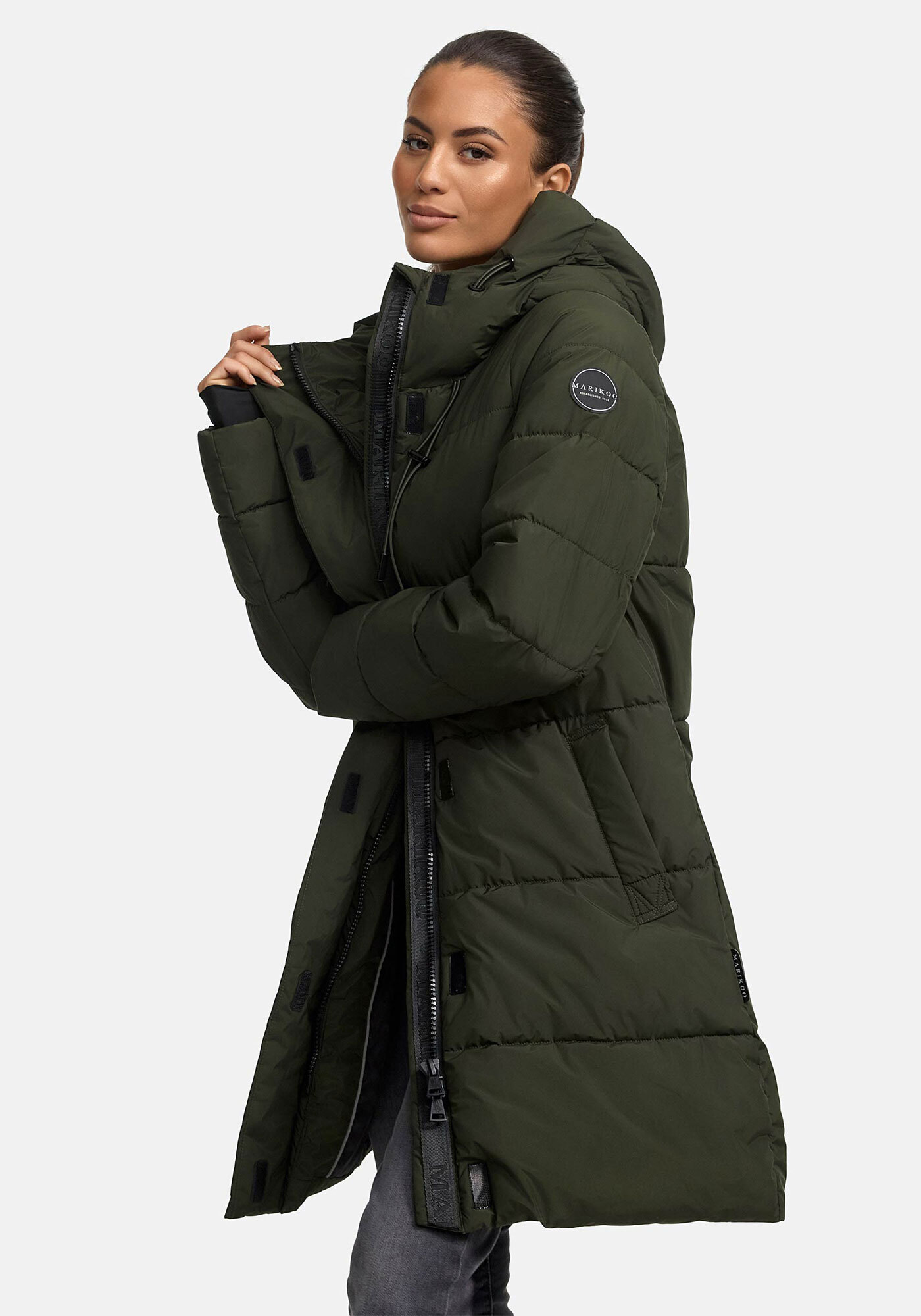 Thumbnail - Marikoo Winterjacke "Kaituu XVI", mit großer Kapuze
