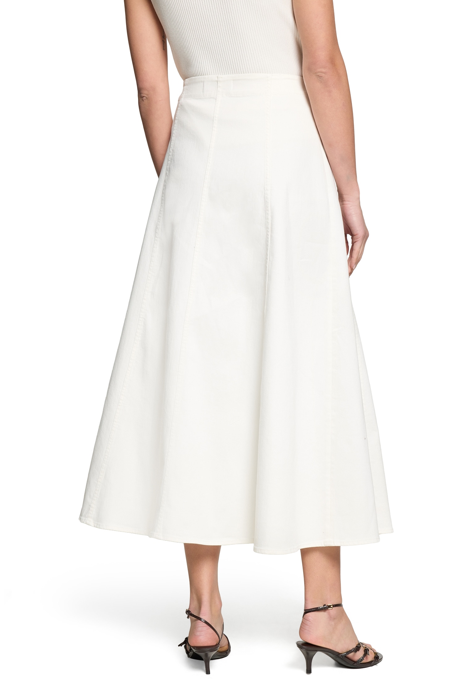 Zero Midirock »Damen mit Reißverschluss« Material.