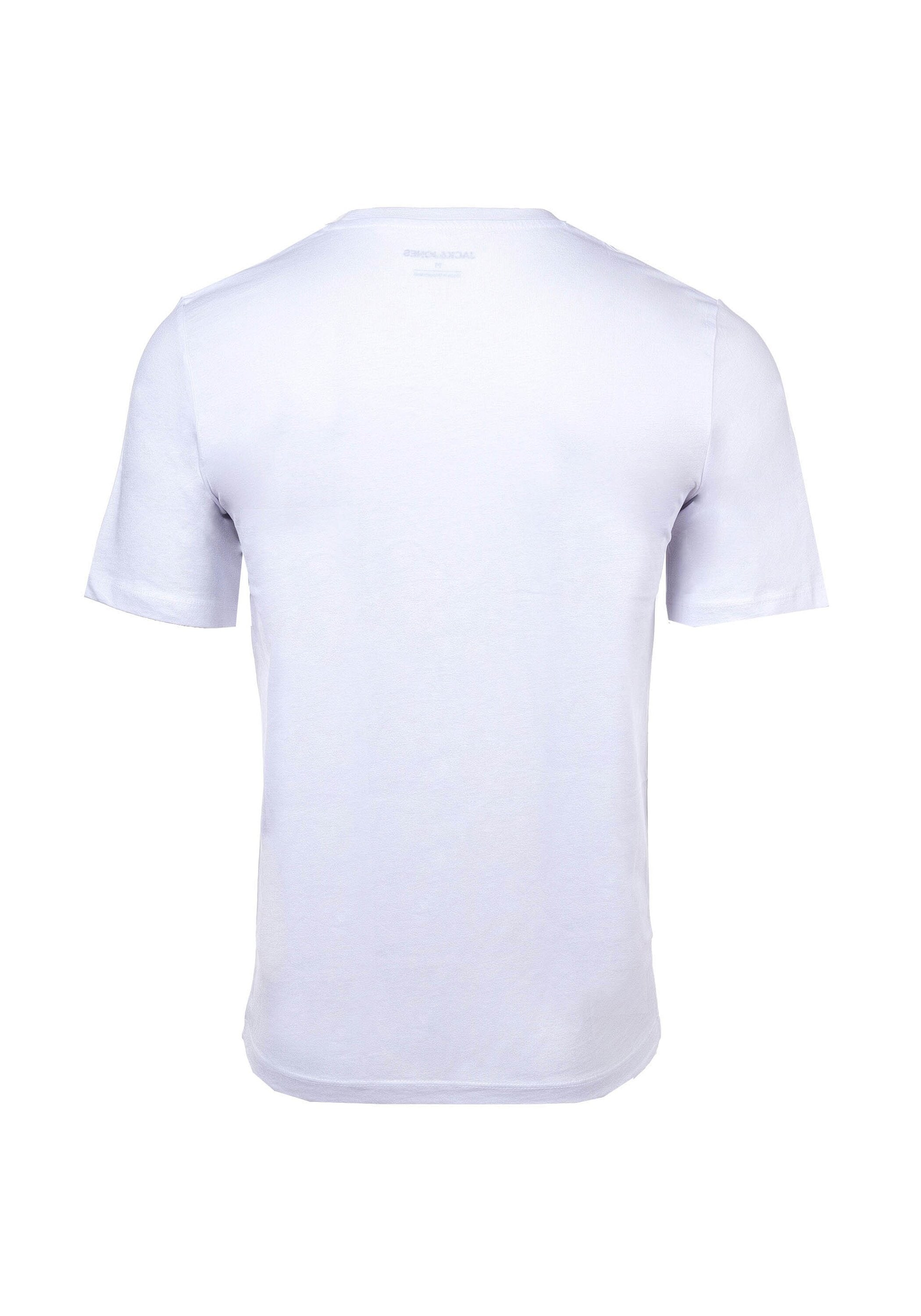 Jack & Jones T-Shirt »T-Shirt JJLEOGRA TEE CREW NECK 5PK 5er Pack«