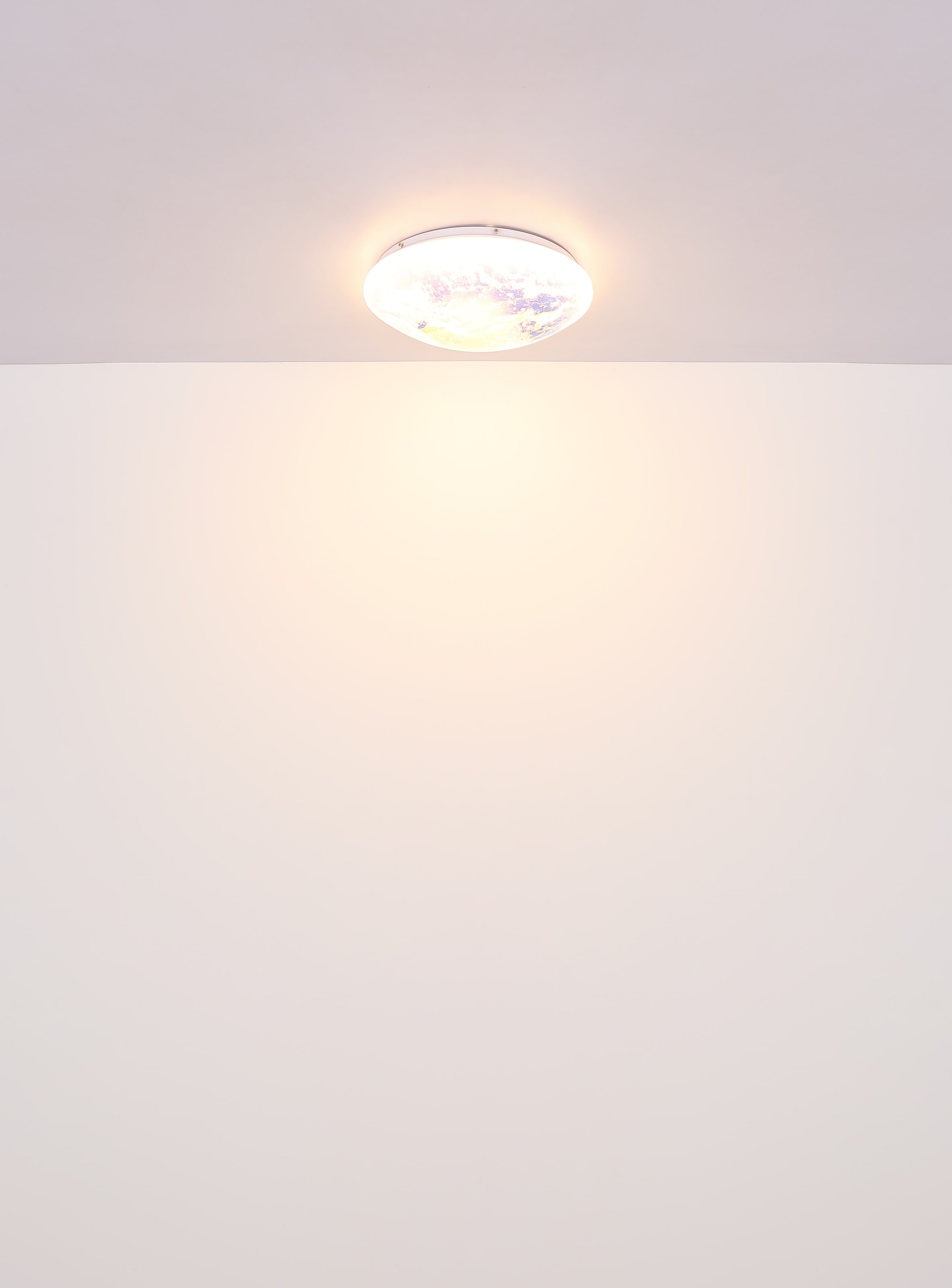 GLOBO LIGHTING Deckenleuchte »GAIA« LED-Modul 1 Stk. Warmweiß Deckenlampe Wohnzimmer-Leuchte Schlafzimmer-Leuchte Flur Küche