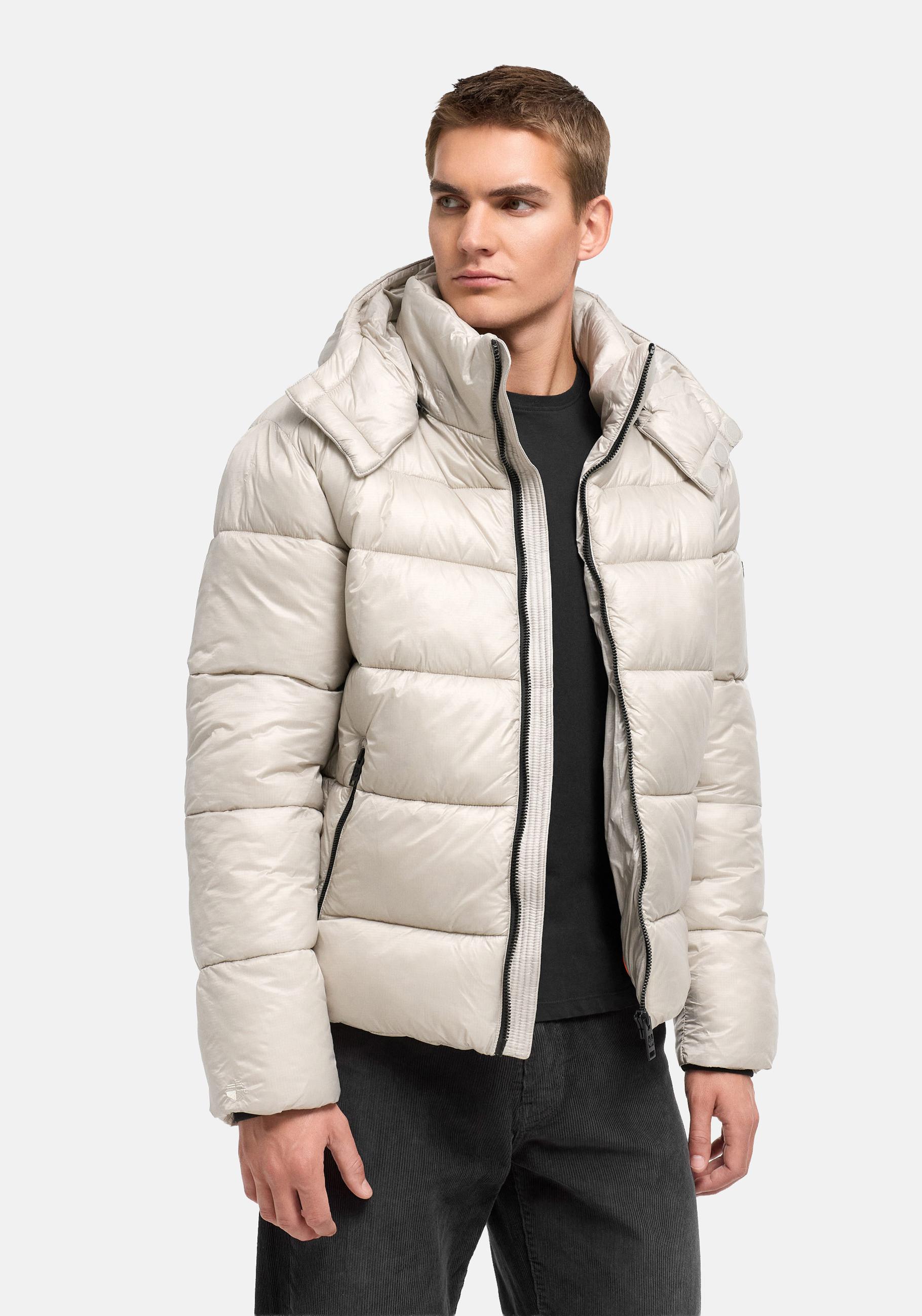 Stone Harbour Steppjacke "Ezioo XX" mit Kapuze Herren Winterjacke mit magnetischen Knöpfen