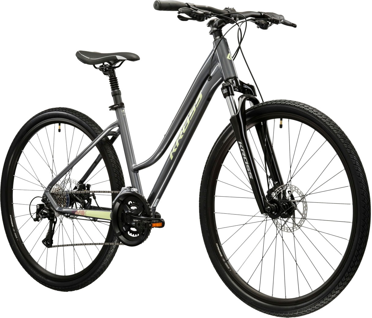 Kross Crossrad »Evado 3.0«, 16 Gang, Shimano, ACERA M3020 Schaltwerk, Kettenschaltung