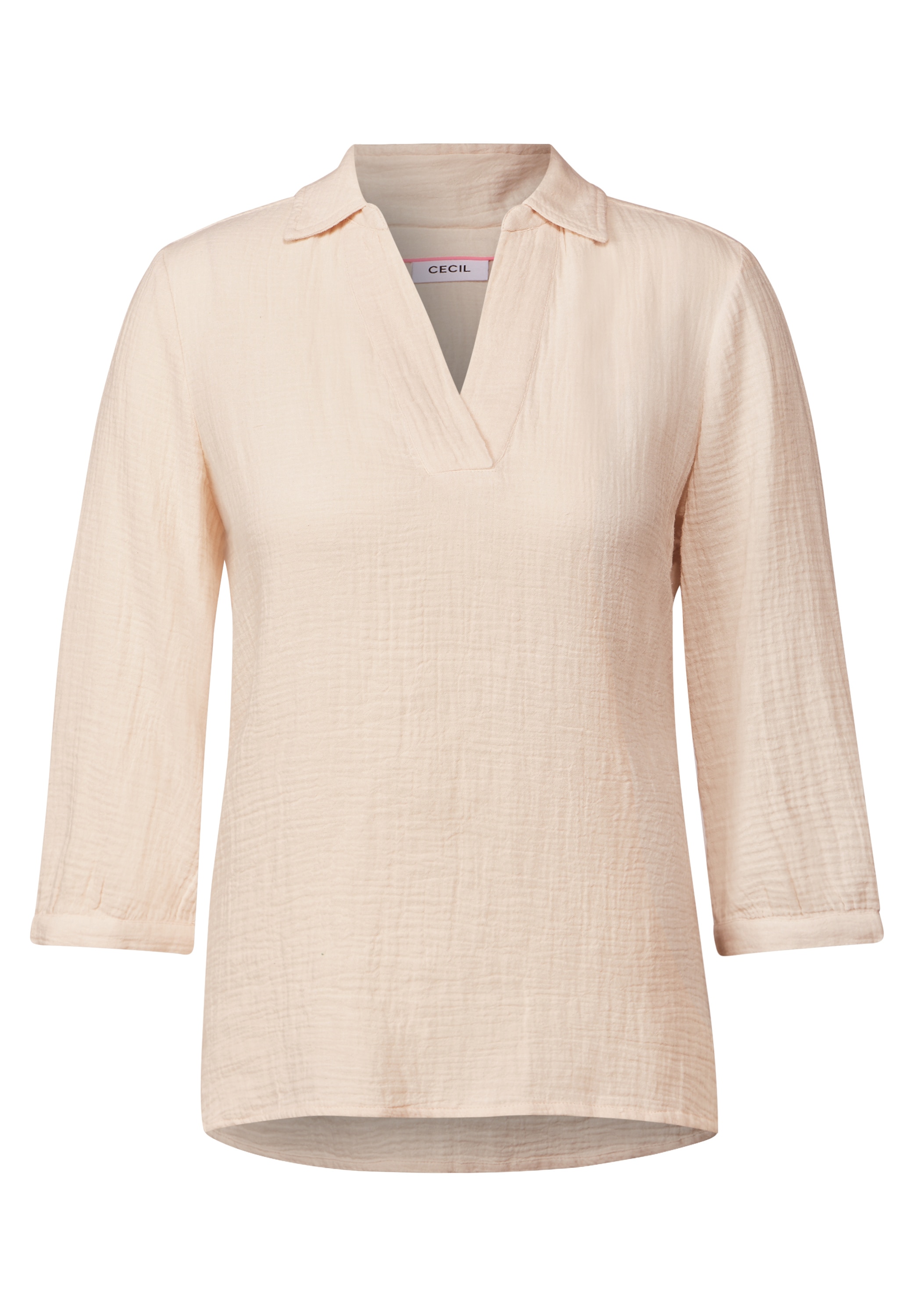 Cecil Klassische Bluse, mit 3/4 Ärmeln