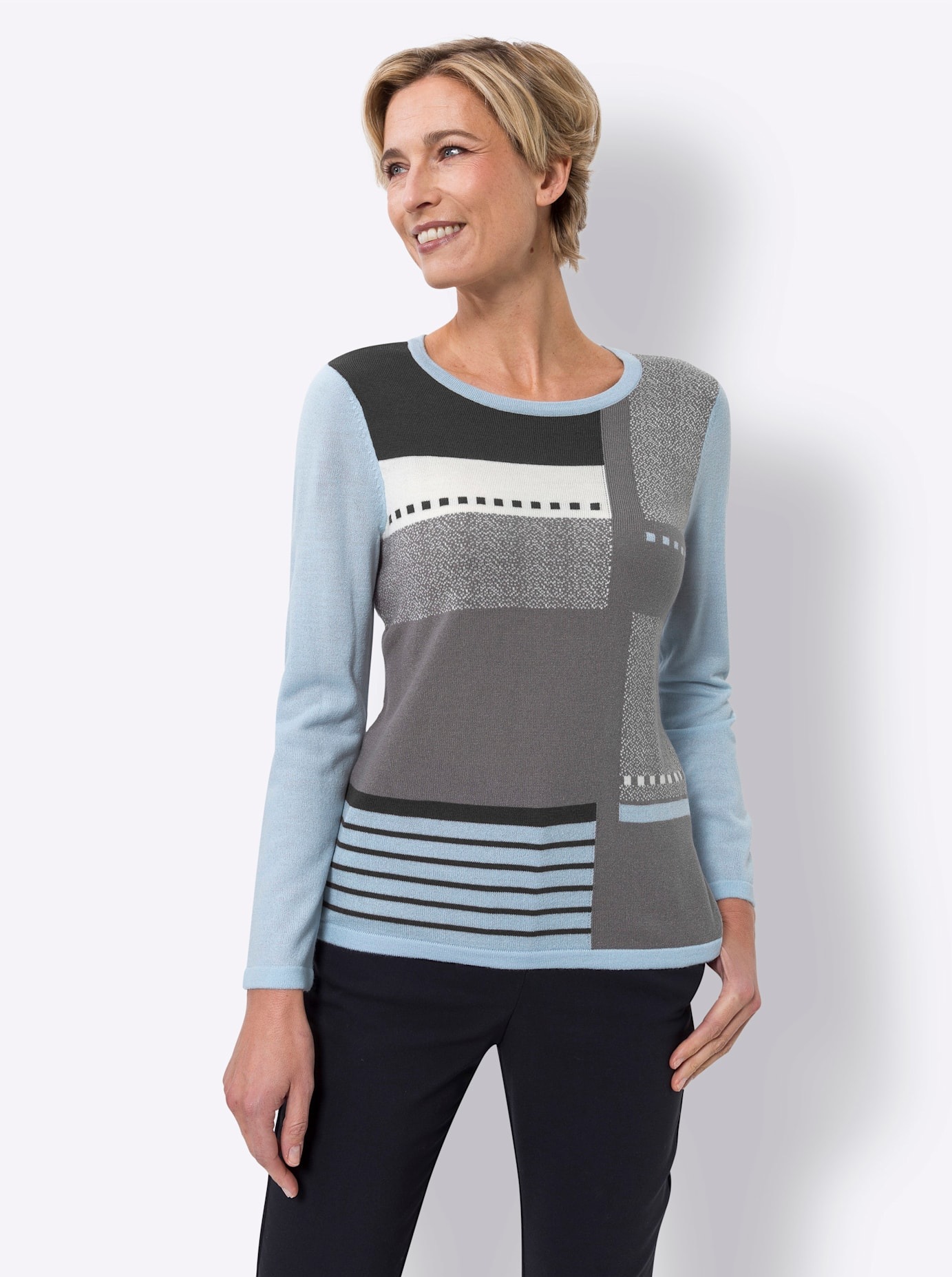 Classic Basics Strickpullover "Langarm-Pullover" günstig online kaufen