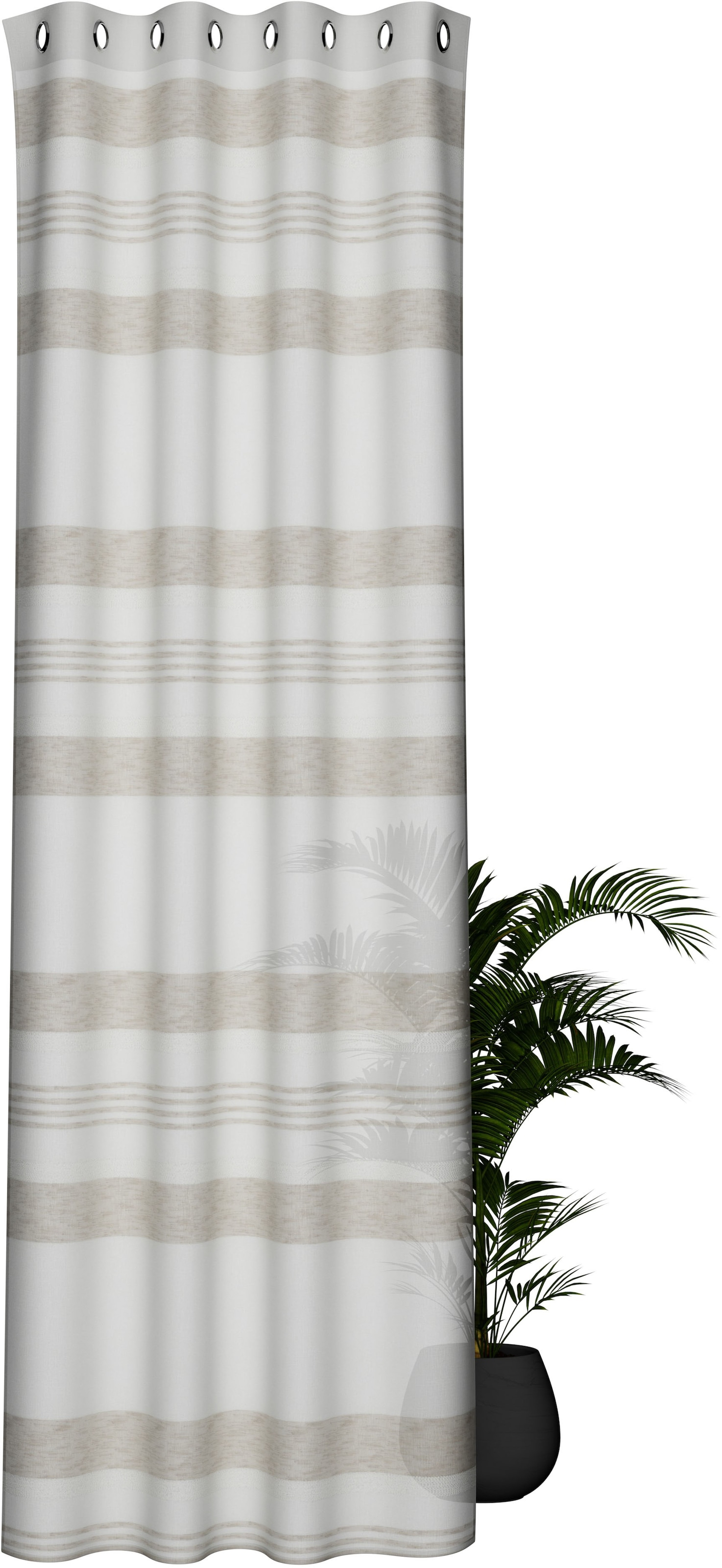 HOMING Vorhang »Kaia« Ösen 1 Stk. tlg. Fertigschal