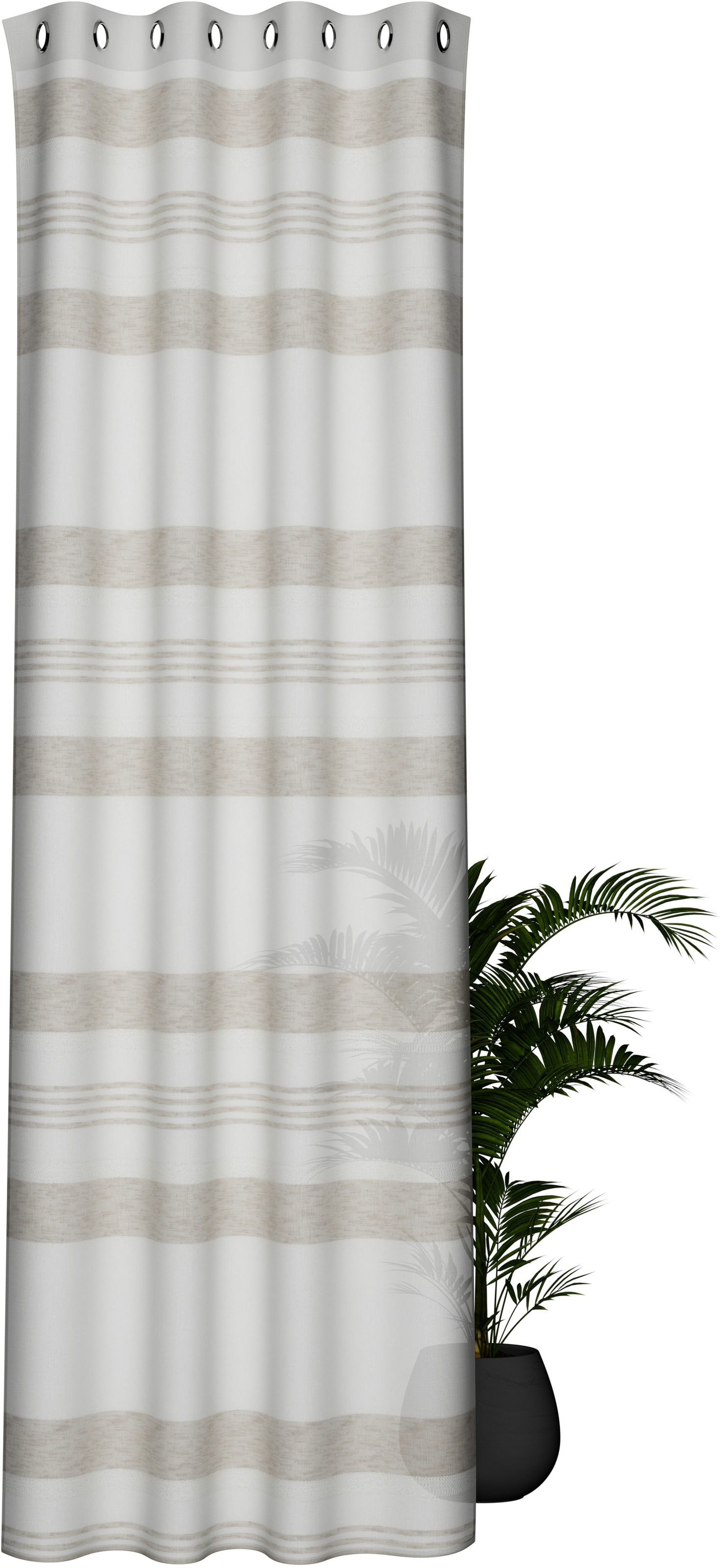 HOMING Vorhang "Kaia" Ösen 1 Stk. tlg. Fertigschal günstig online kaufen