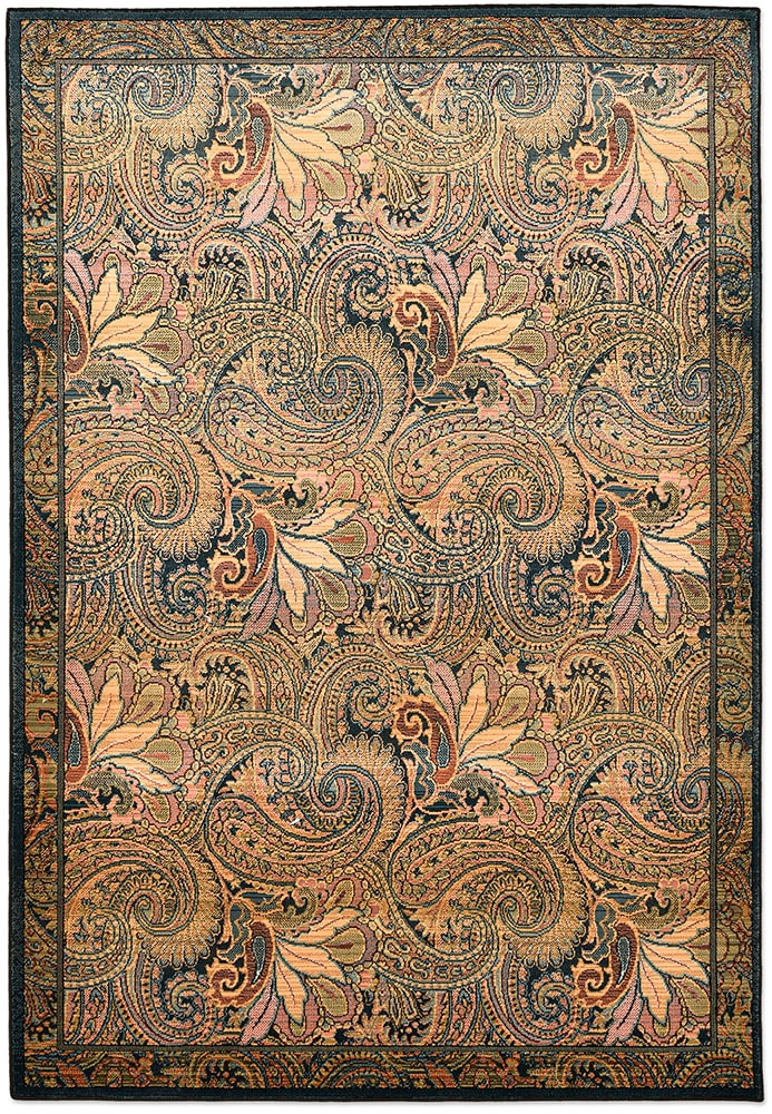 THEKO "Gabiro 739" rechteckig 10 mm Höhe Kurzflor, Ornamente, ideal im Wohnzimmer & Schlafzimmer