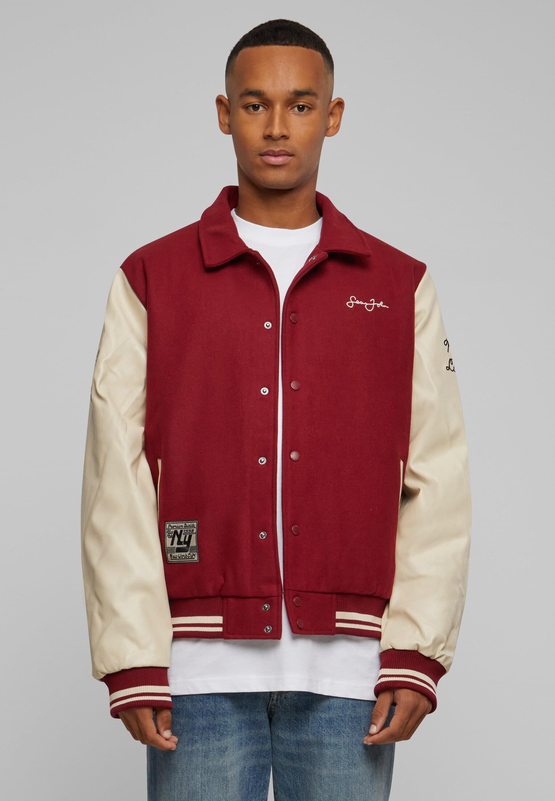 Sean John Collegejacke »Sean John Herren«, (1 St.), ohne Kapuze