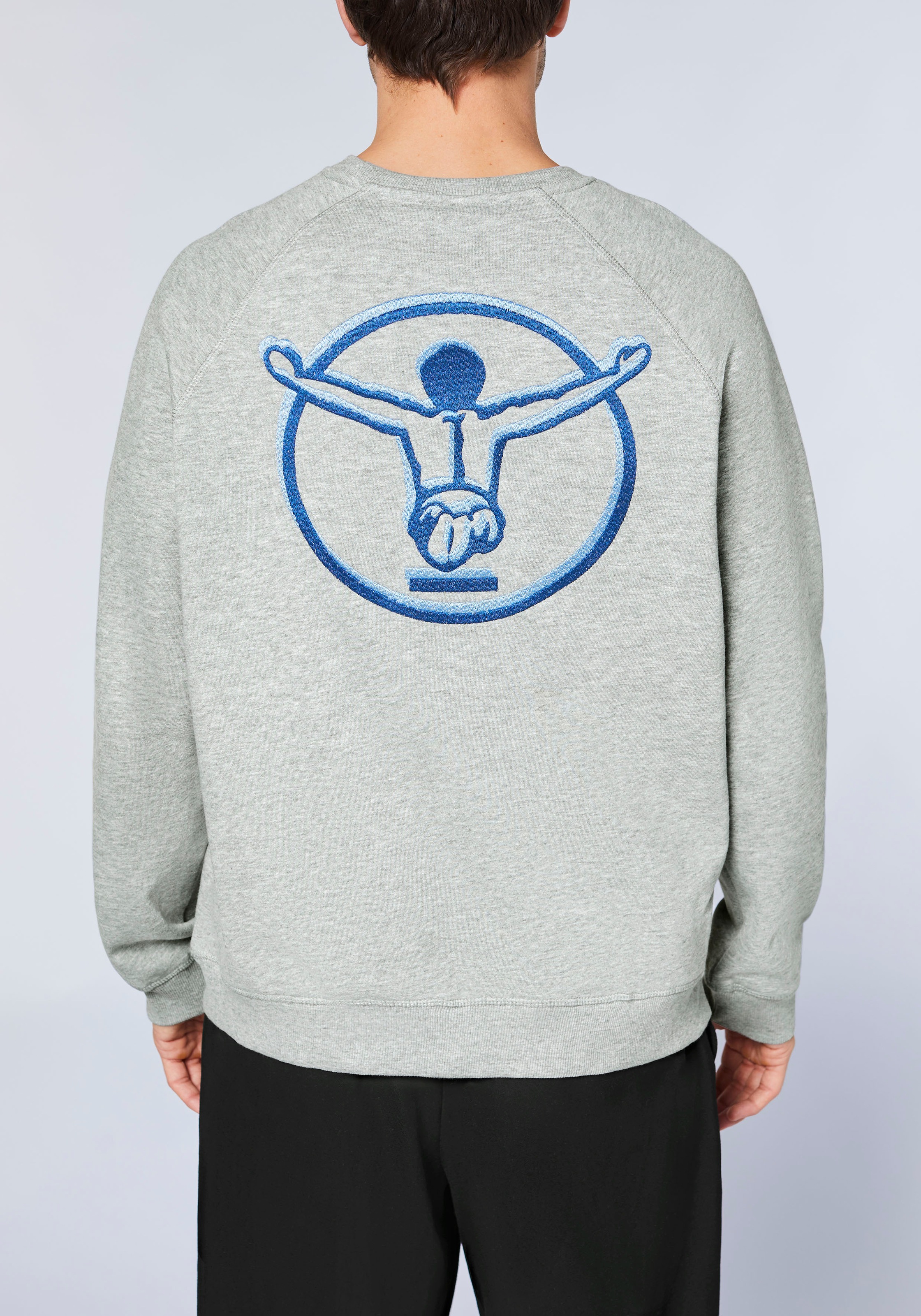 Chiemsee Men's Sweatshirt Neutral Gray Melange L 5