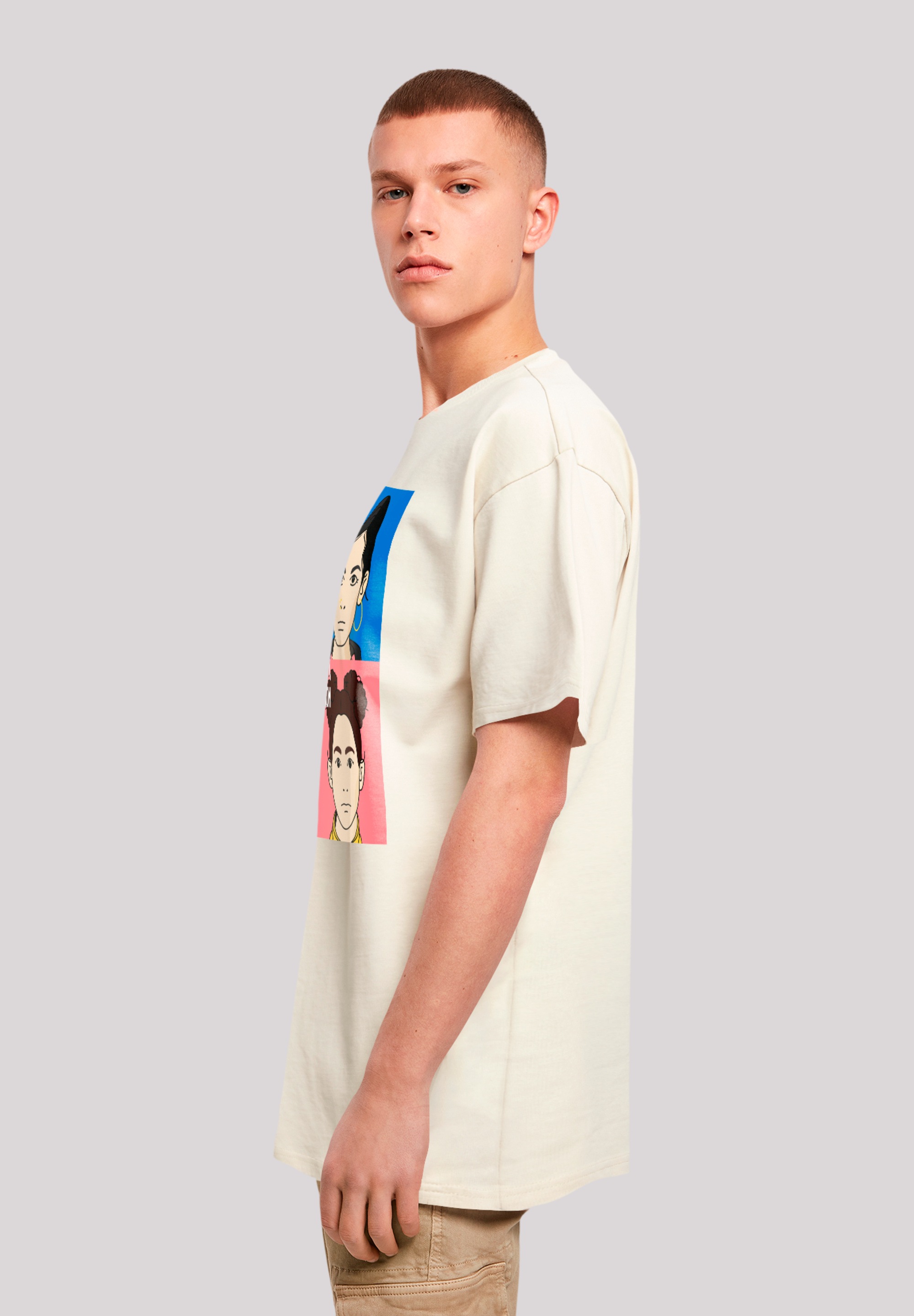 F4NT4STIC T-Shirt »Sex Education Blur Cover Netflix TV Series«, Premium Qualität
