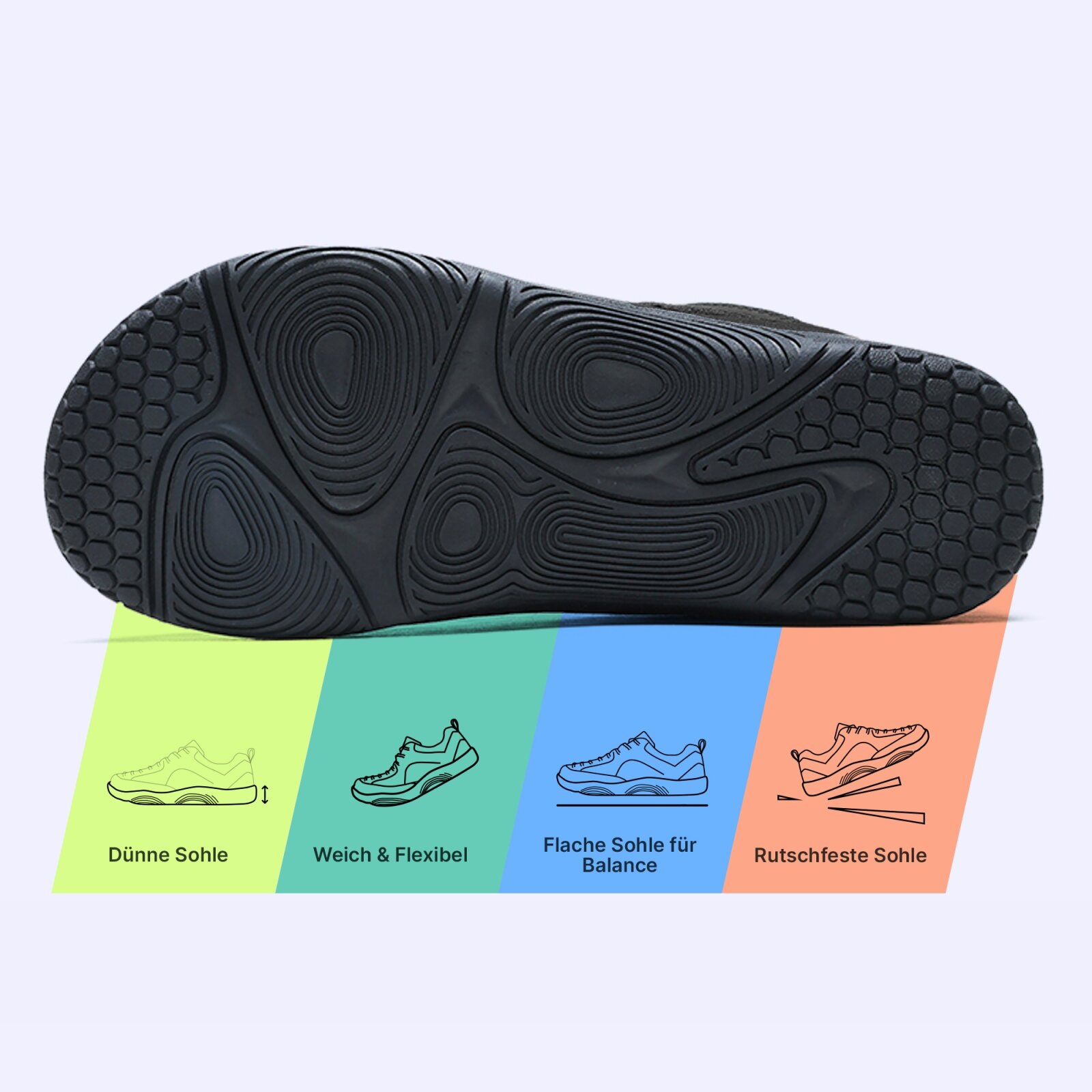 DOTALES Barfußschuh »Lynx Barfußschuhe Damen & Herren Barfuß Sneaker«  Minimalschuhe