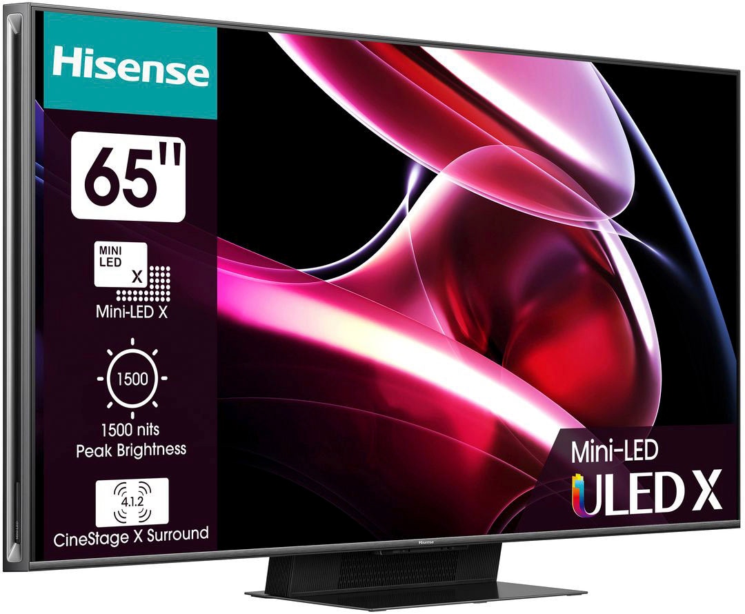 Hisense Mini-LED-Fernseher »65UXKQ«, 164 cm/65 Zoll, 4K Ultra HD, Smart-TV