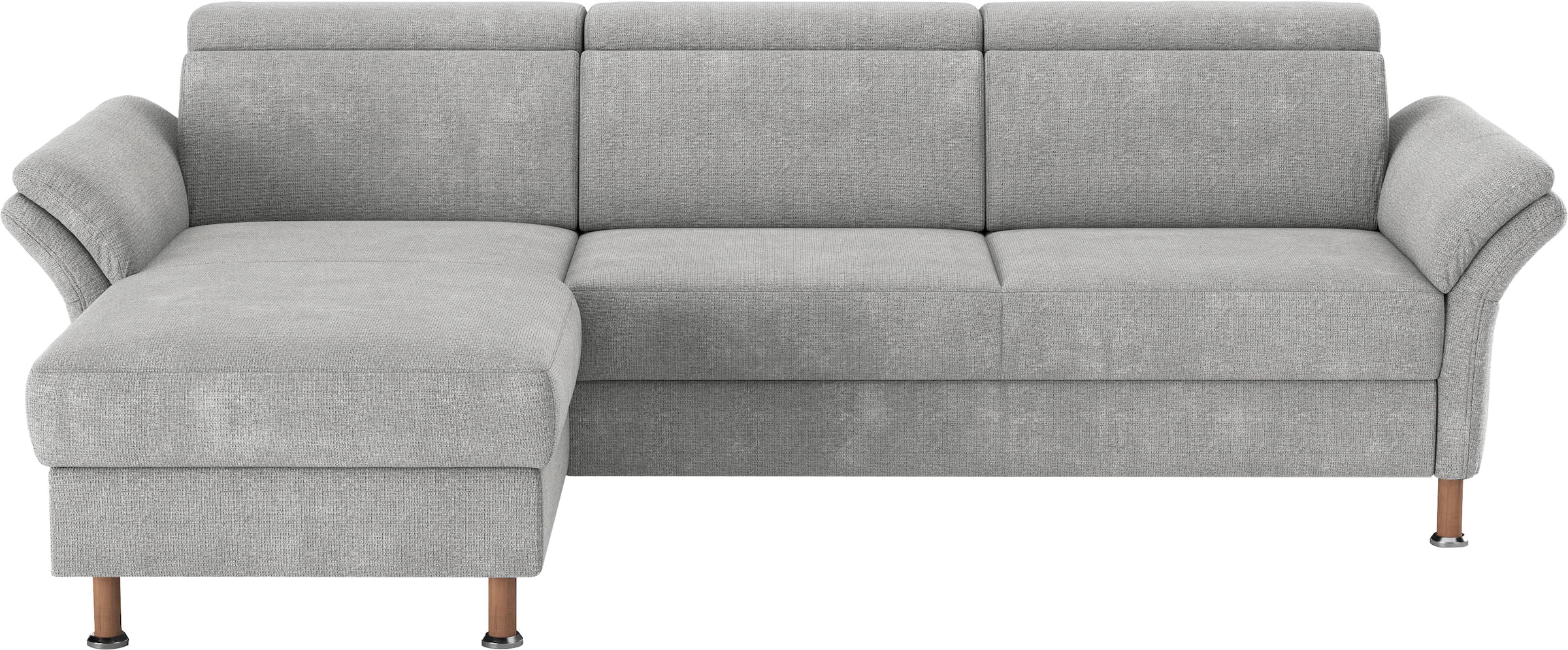 OTTO home Ecksofa "Calypso L-Form" mit motorischen Funktionen im Sofa und Recamiere