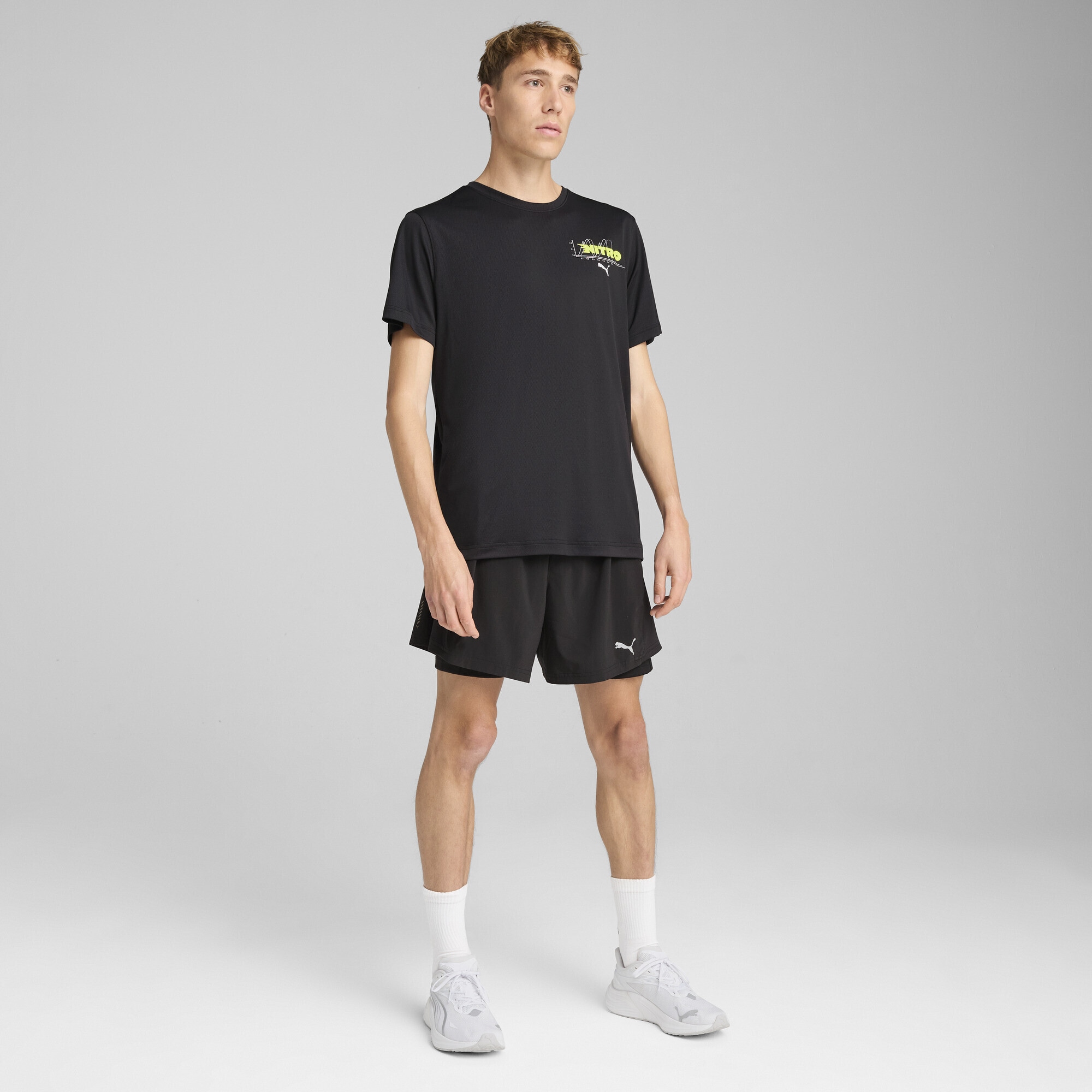 PUMA Laufshirt »NITRO™ Lauf-T-Shirt mit Grafik Herren«