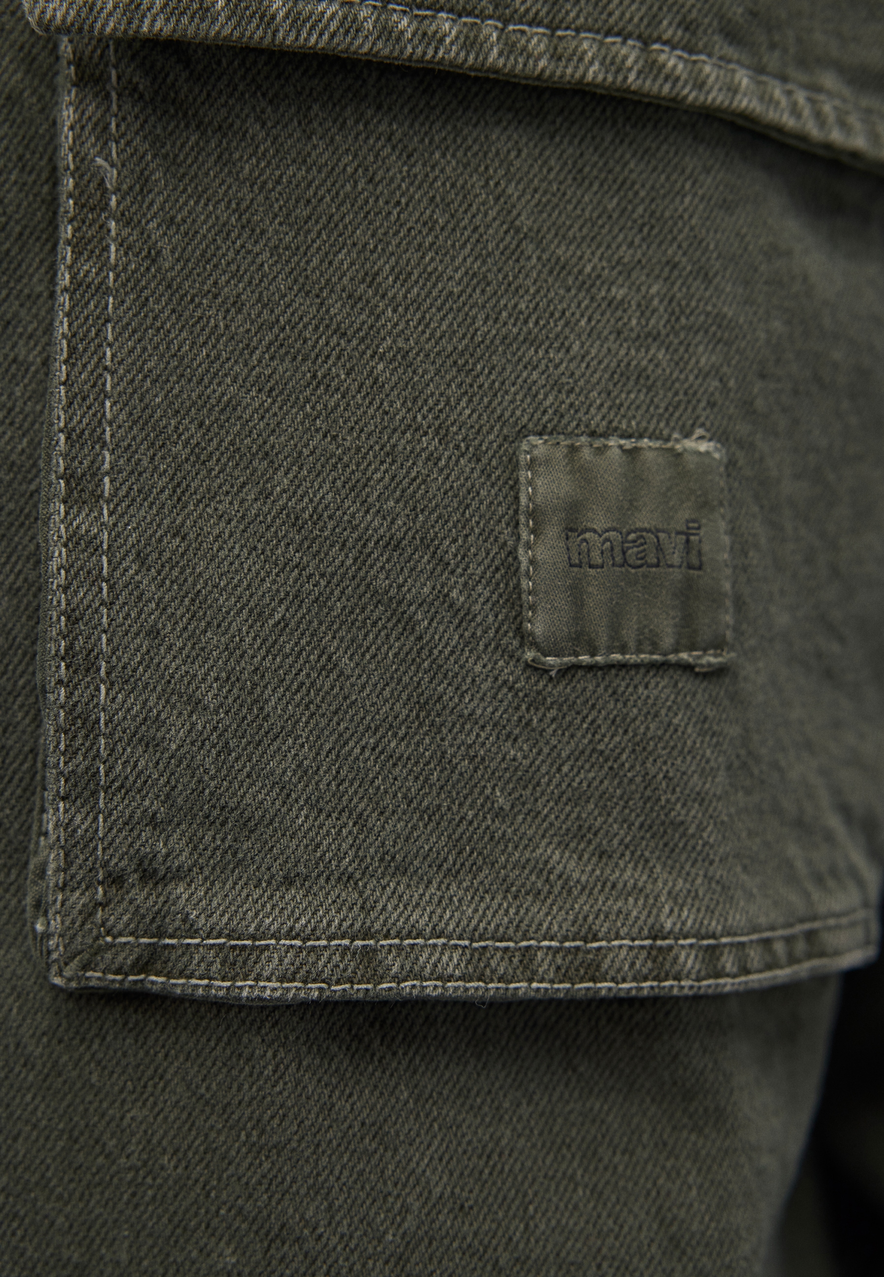 Mavi Langarmshirt »TWO POCKET SHIRT«, Overshirt aus Denim