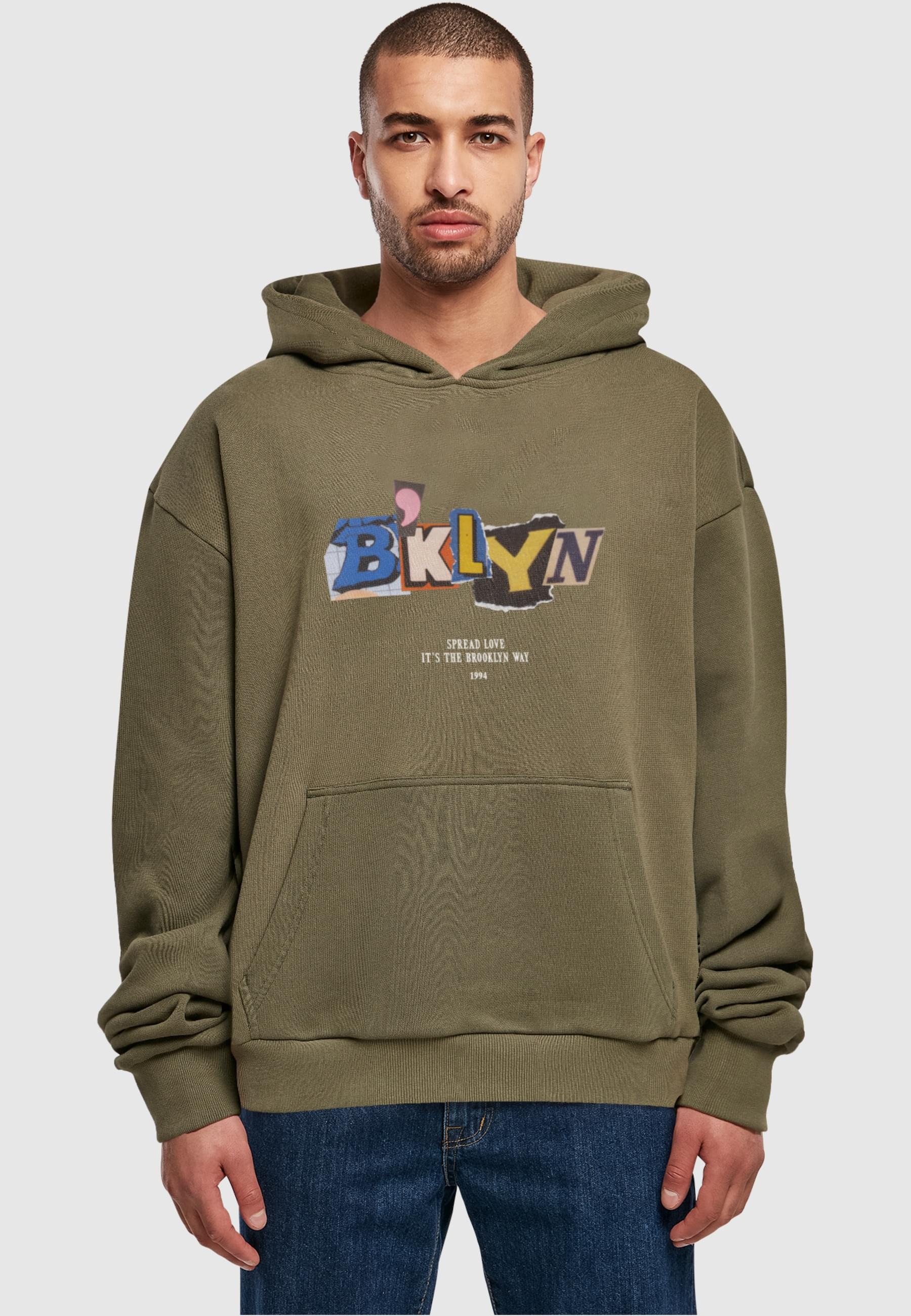 Upscale by Mister Tee Kapuzensweatshirt »Upscale by Mister Tee Herren BRKLYN Hoodie«, (1 tlg.)