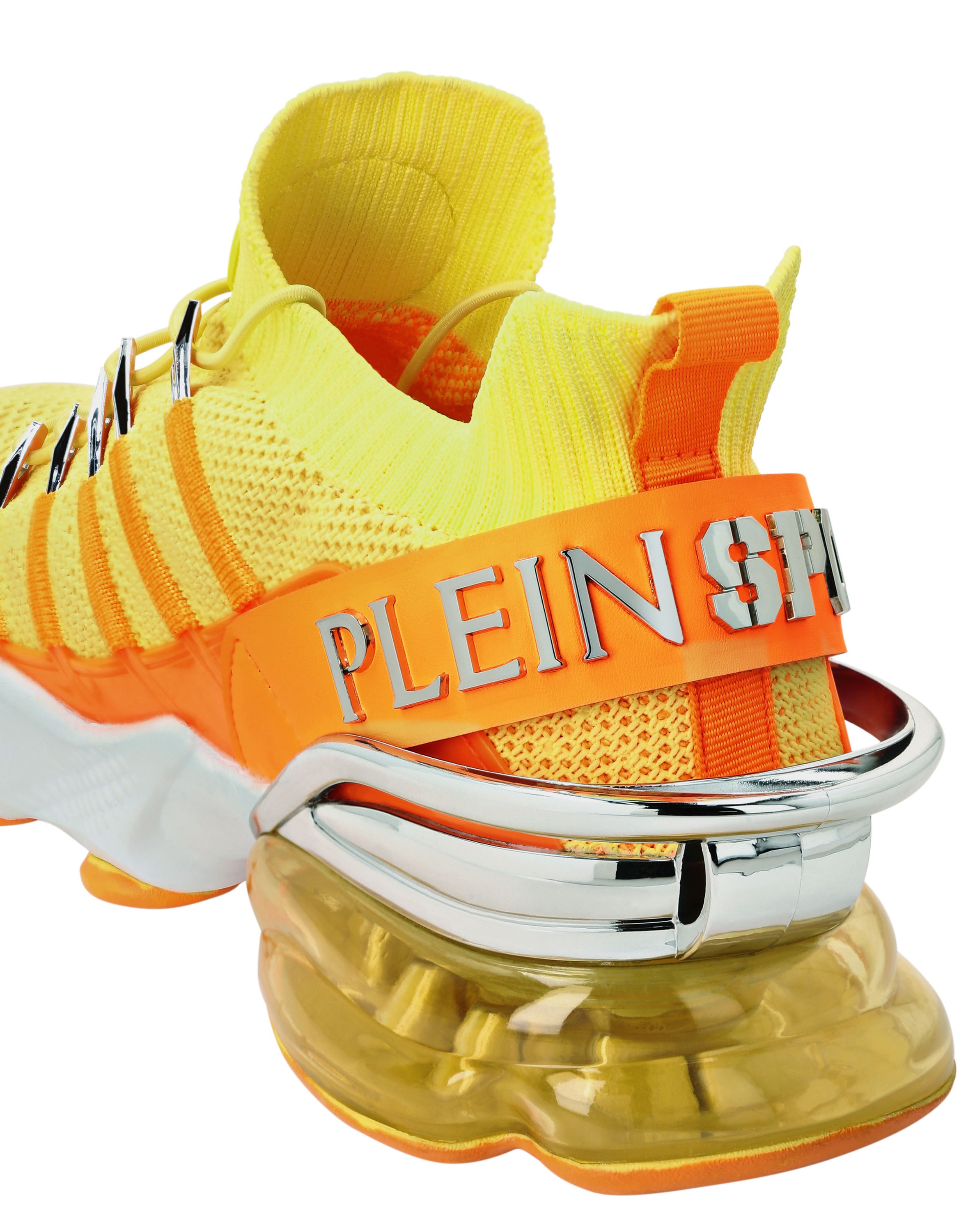 Plein Sport Tiger Attack Sneaker Yellow/Orange 38 5