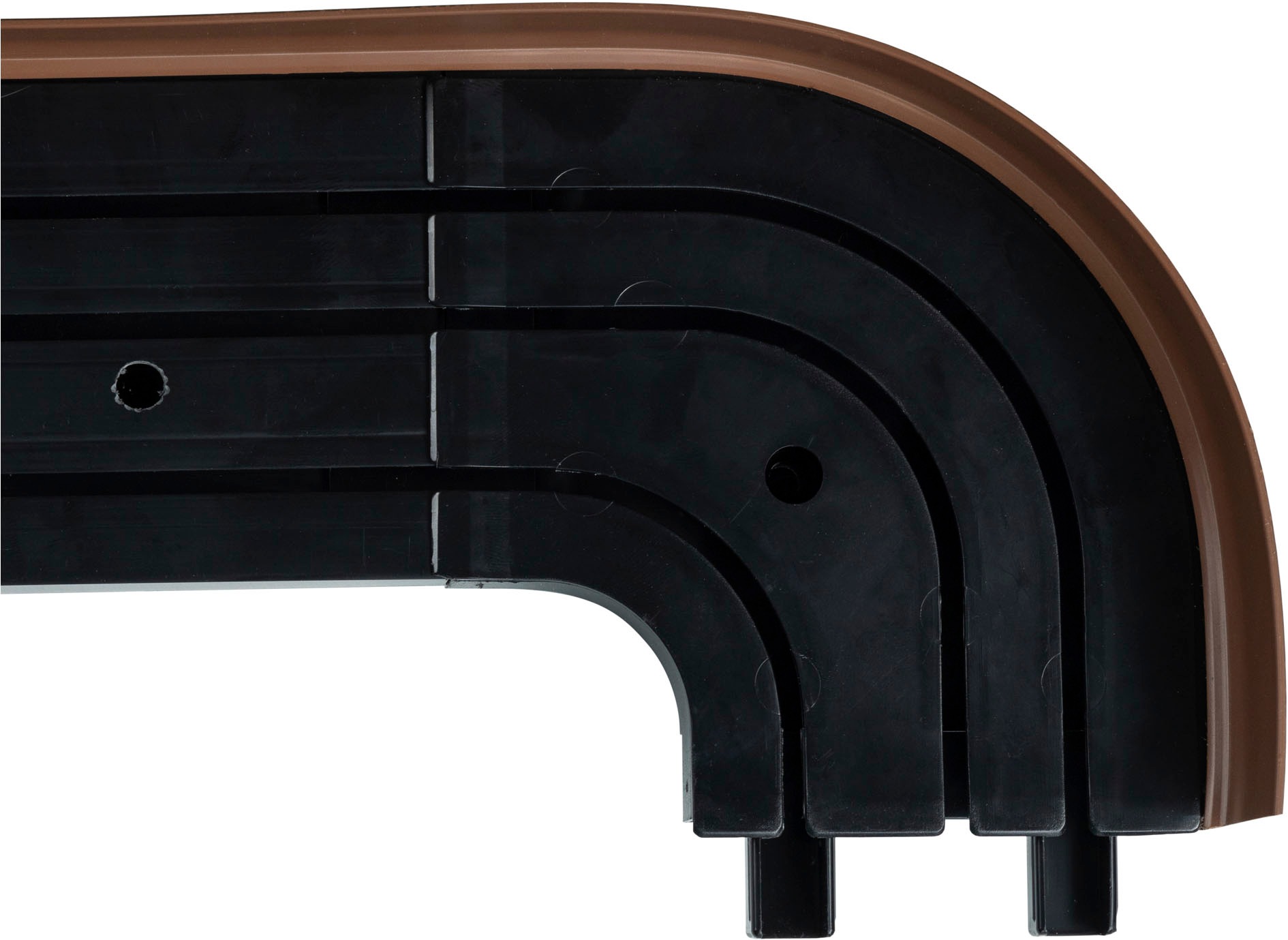 SN DECO GROUP Gardinenschiene »SH3 mit Blende 7,5 cm«, 3 läufig-läufig, Fixmaß, mit Blende 7,5 cm