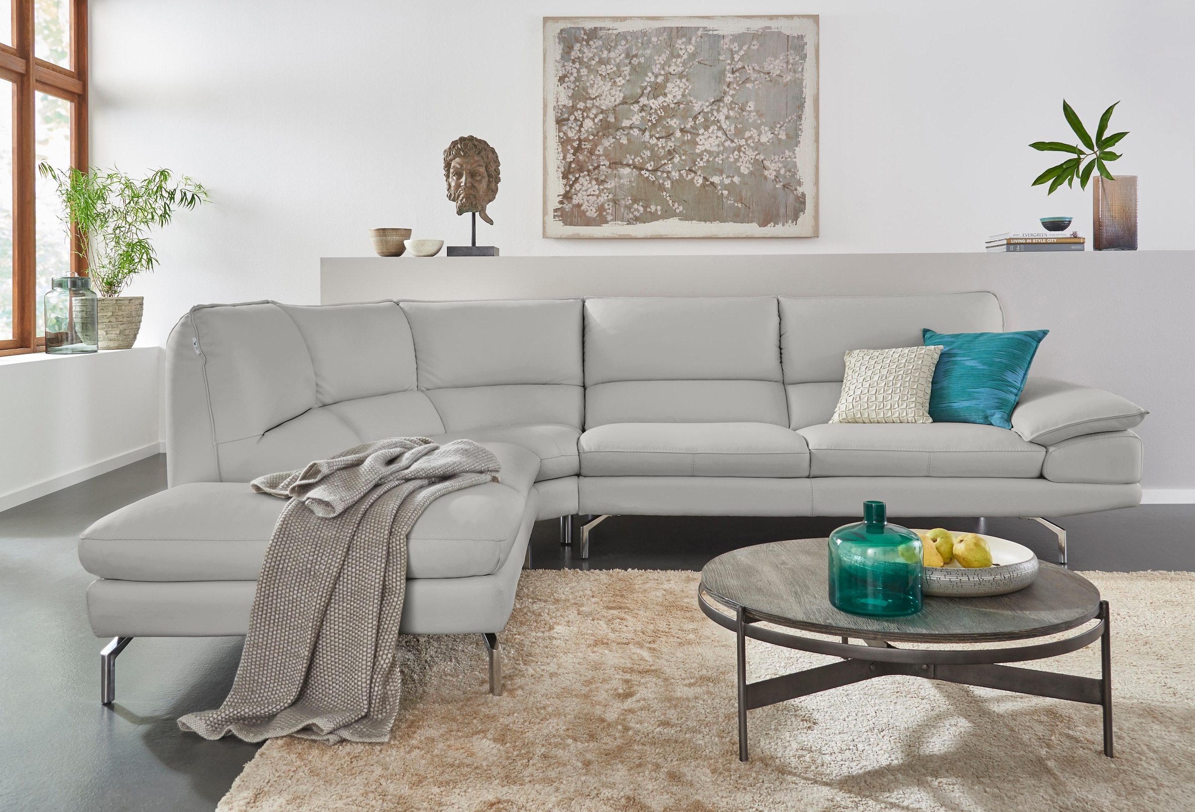 CALIA ITALIA Ecksofa "Dave, italienisches Designsofa L-Form, erstklassiger günstig online kaufen