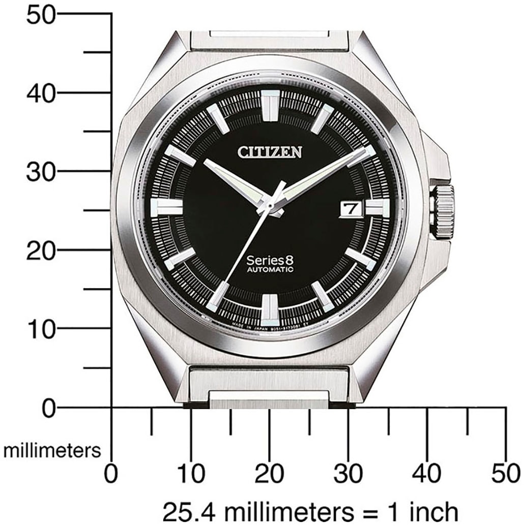Citizen Automatikuhr »Series 8«, Armbanduhr, Herrenuhr