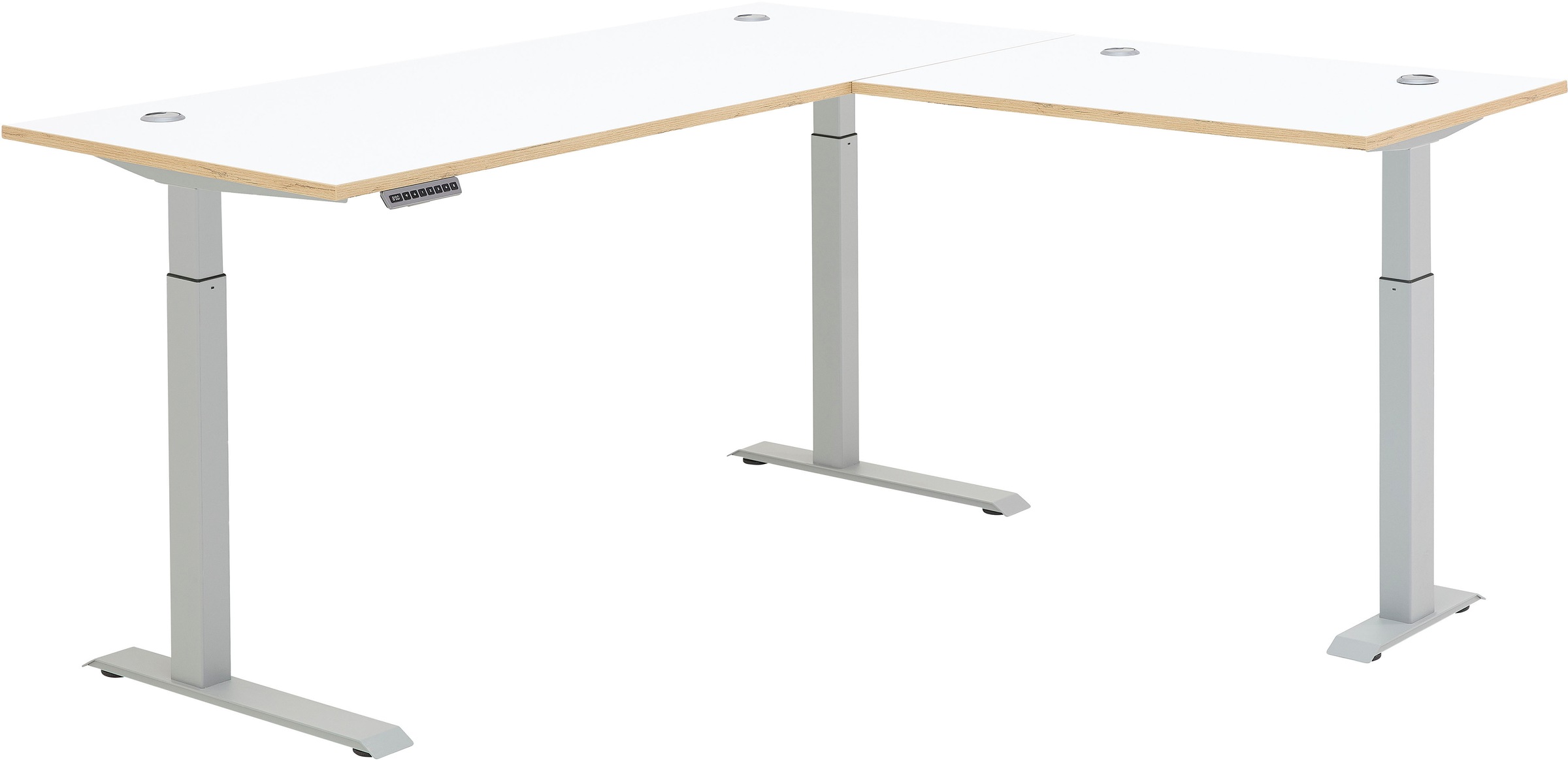 Innostyle Schreibtisch "Memphis Eckschreibtisch, 185x72x177cm (B/H/T)", (1 günstig online kaufen