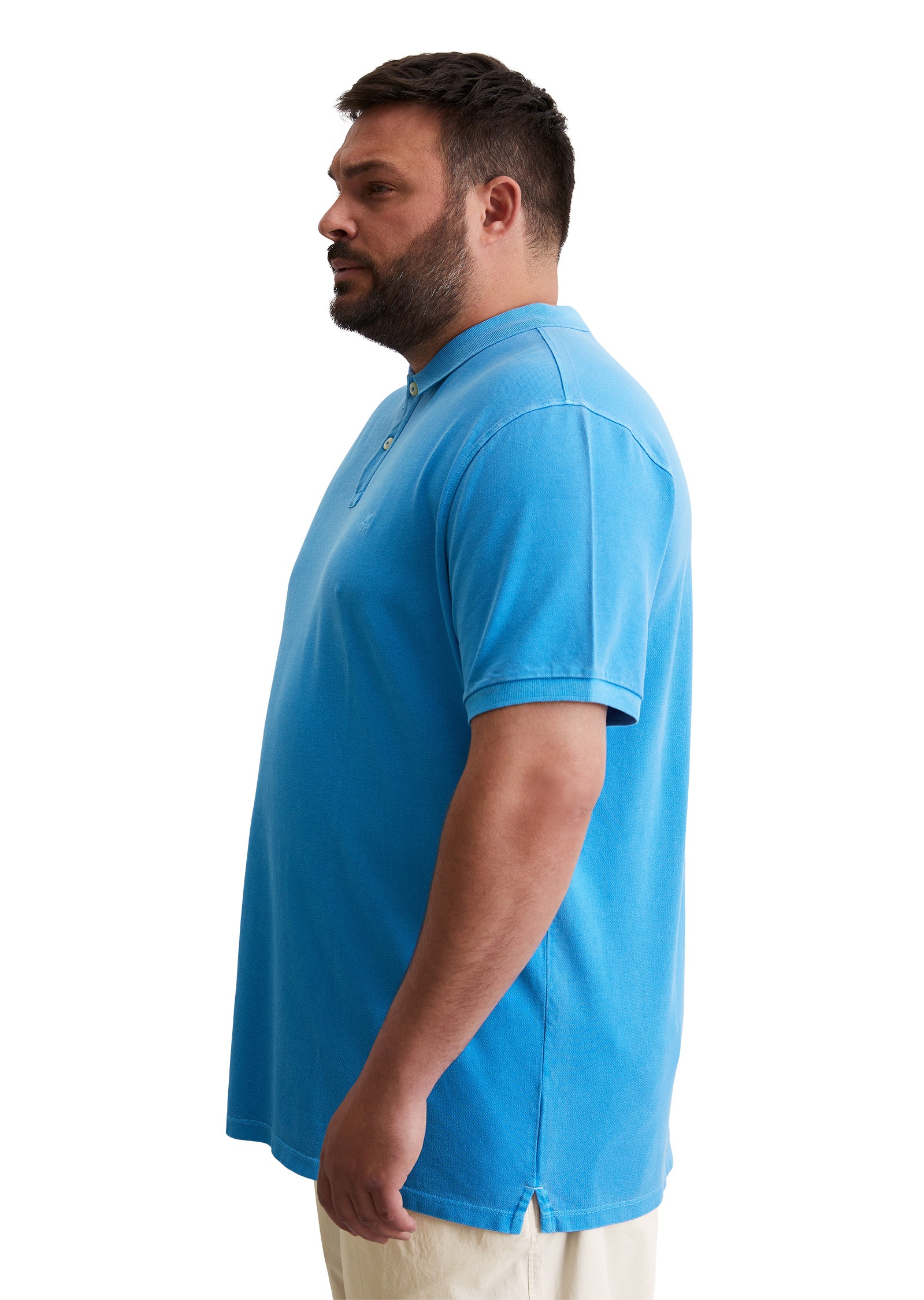 Marc OPolo Poloshirt "aus Bio-Baumwolle" günstig online kaufen