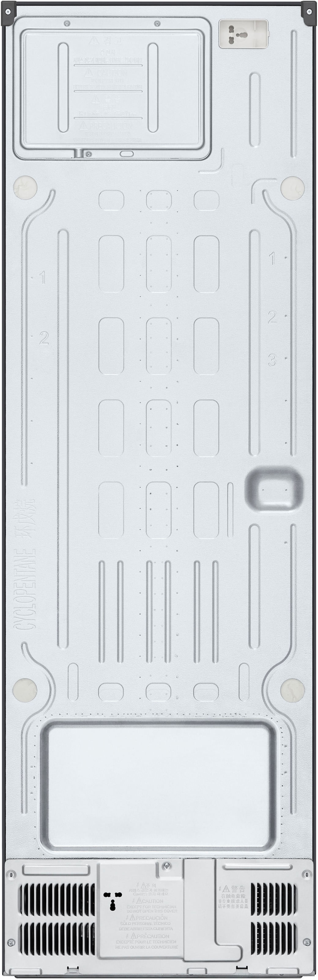 LG Gefrierschrank »GFM61MCCSF«, 186 cm hoch, 59,5 cm breit, Larder & Freezer